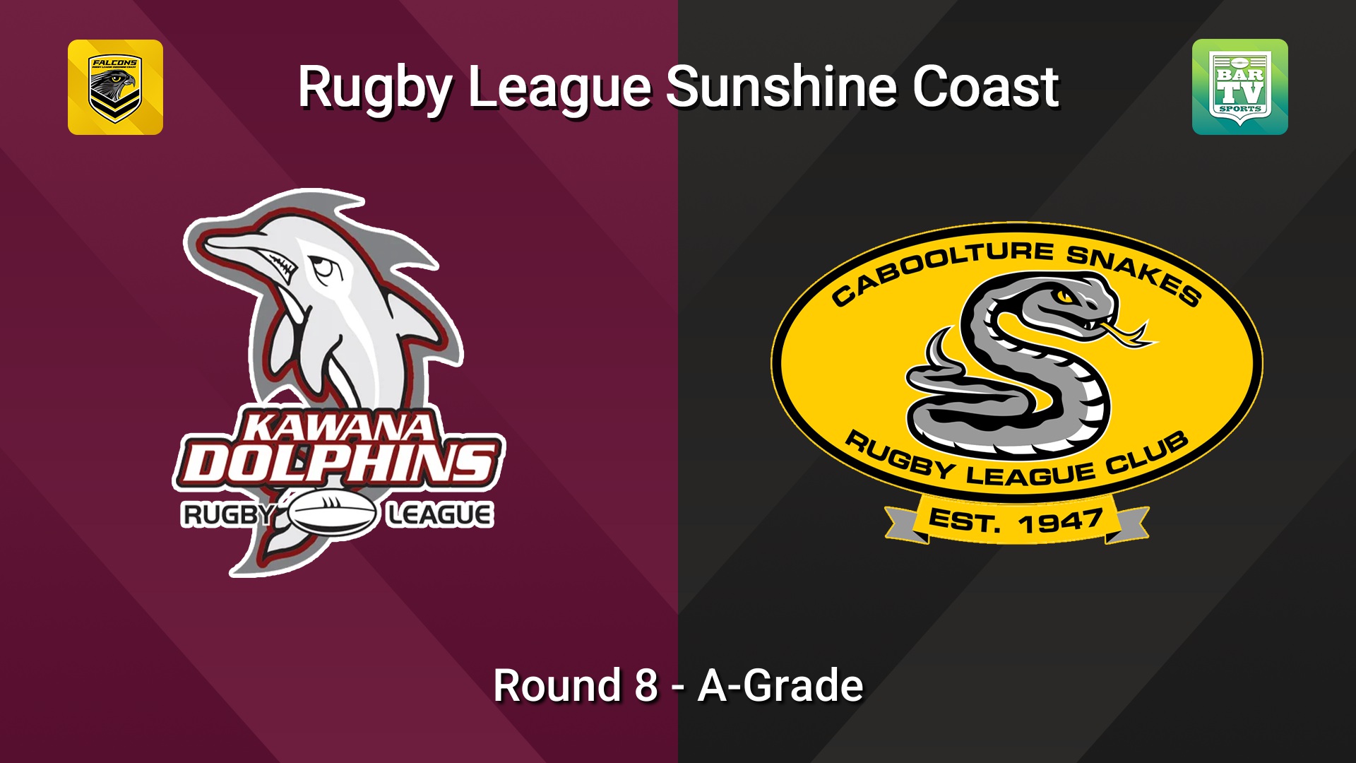260530-video-Sunshine Coast RL Round 8 - A-Grade - Kawana Dolphins v Caboolture Snakes Slate Image