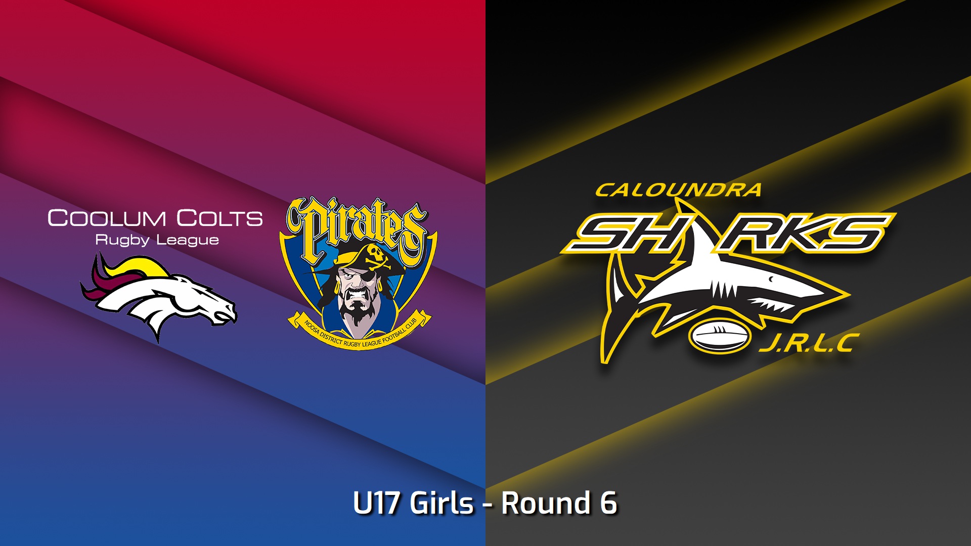 230616-Sunshine Coast Junior Rugby League Round 6 - U17 Girls - Coolum/Noosa JRL v Caloundra Sharks JRL Slate Image