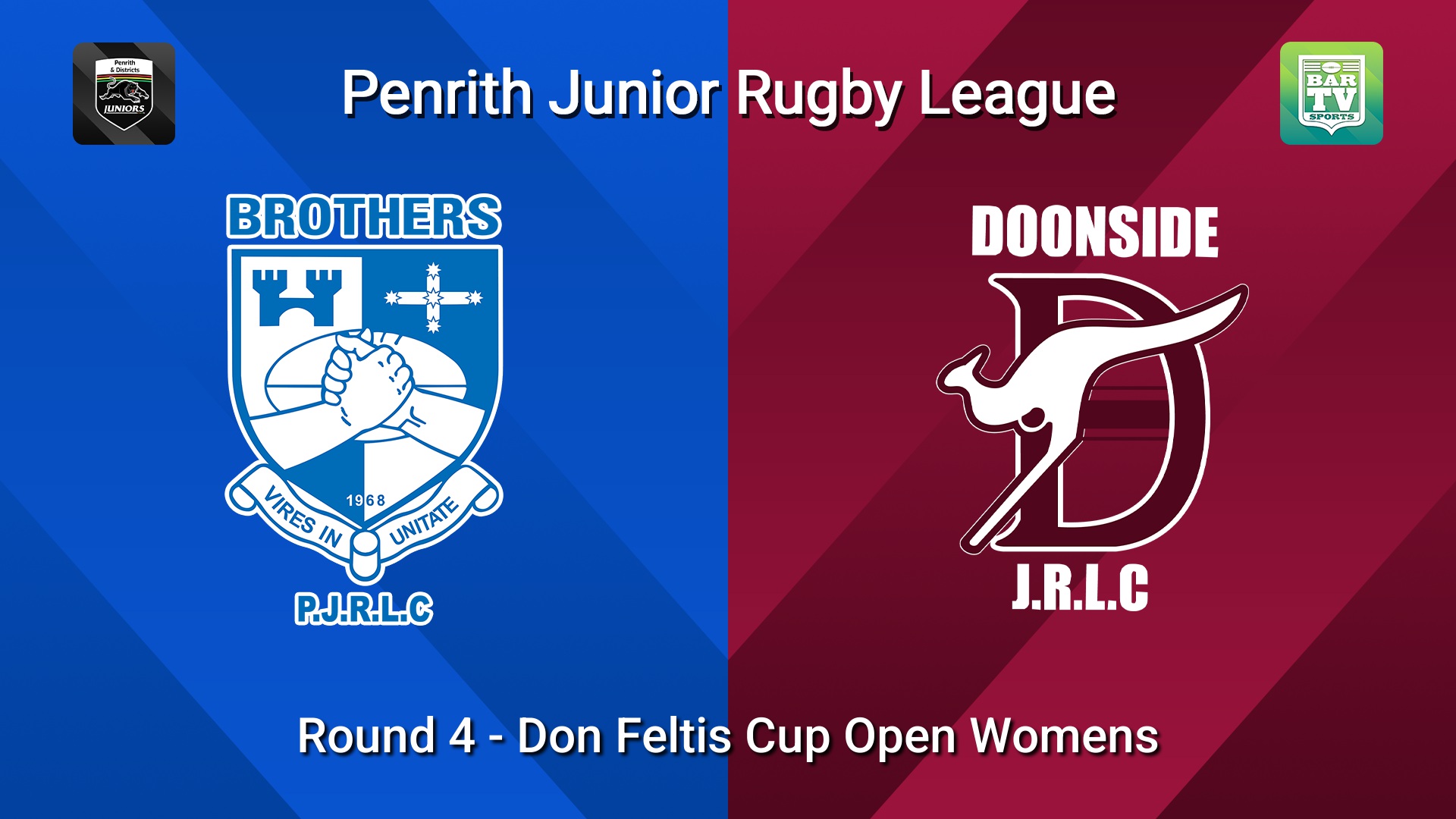 260509-video-Penrith & District Junior Rugby League Round 4 - Don Feltis Cup u18s Womens - Brothers v Doonside Slate Image