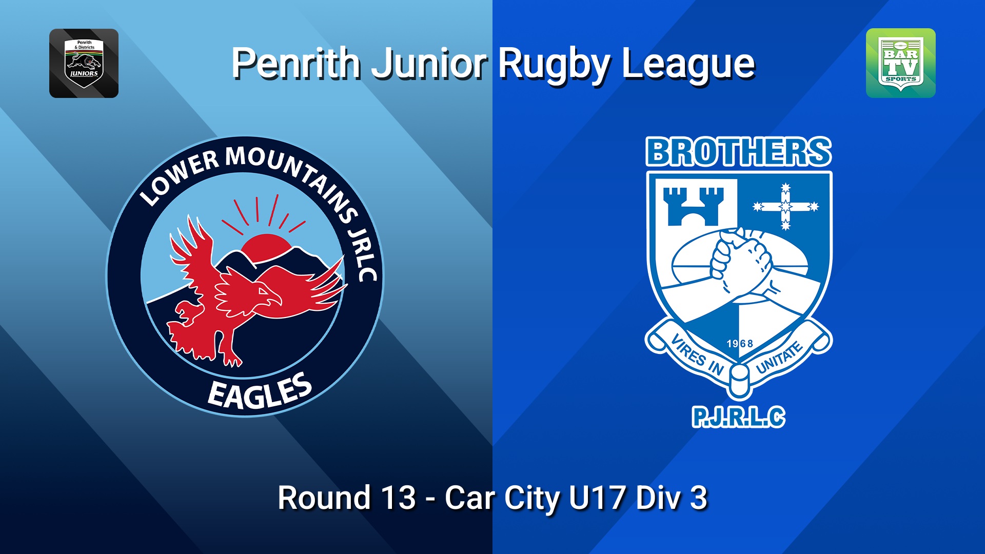 260725-video-Penrith & District Junior Rugby League Round 13 - Car City U17 Div 3 - Lower Mountains v Brothers Slate Image