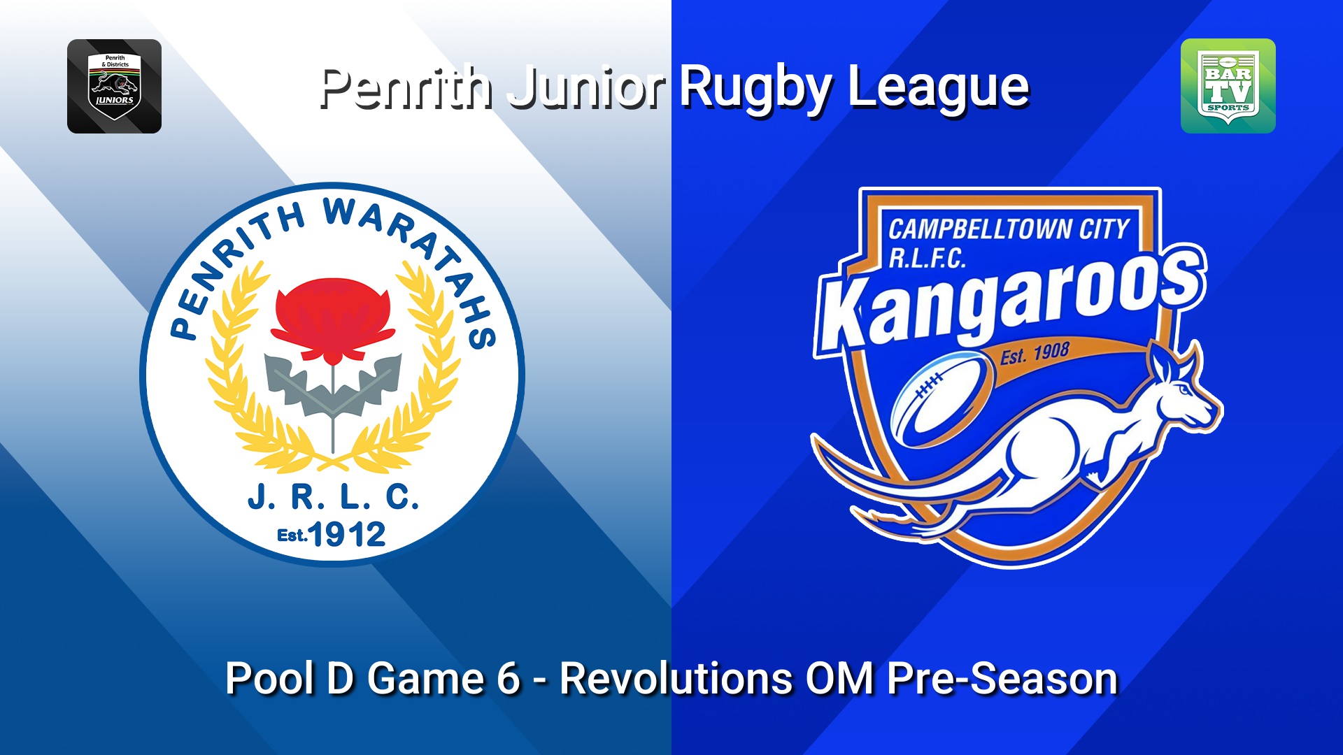 260321-video-Penrith & District Junior Rugby League Pool D Game 6 - Revolutions OM Pre-Season - Penrith Waratahs v Campbelltown City Kangaroos Minigame Slate Image