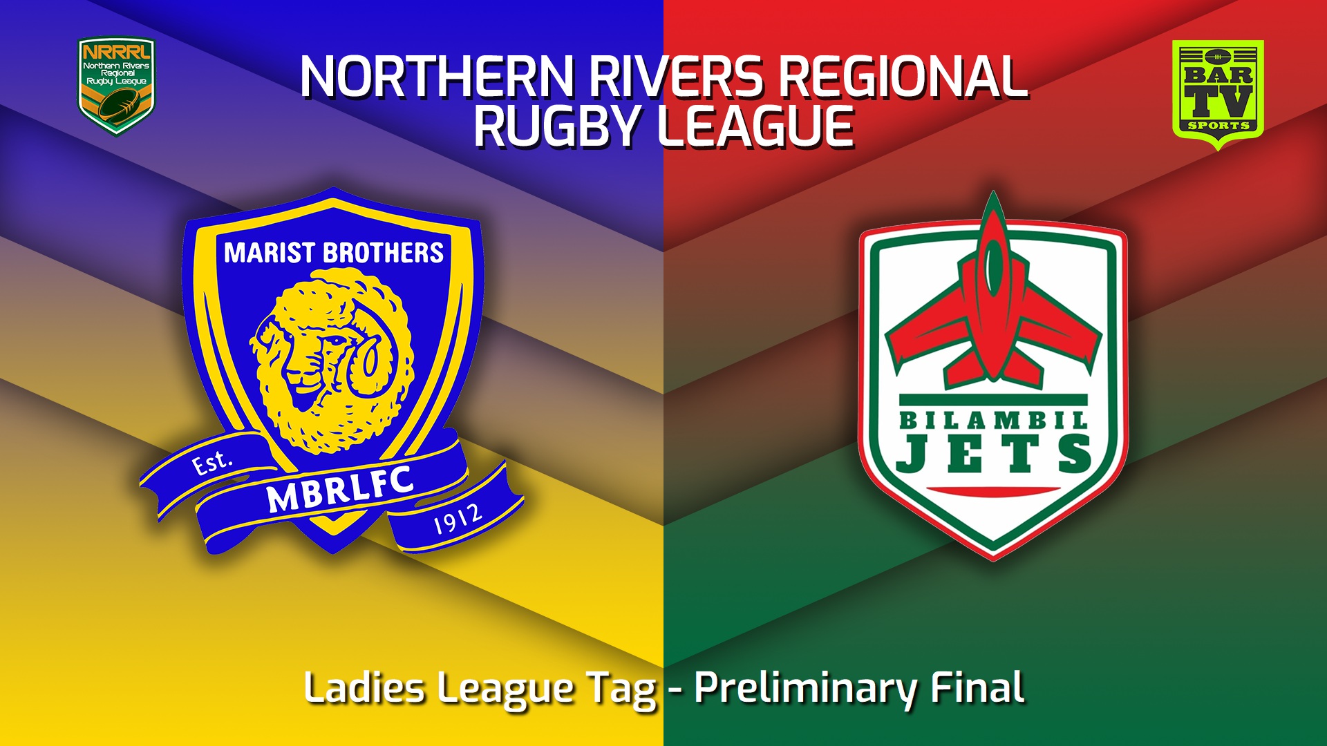 230903-Northern Rivers Preliminary Final - Ladies League Tag - Lismore Marist Brothers v Bilambil Jets Slate Image