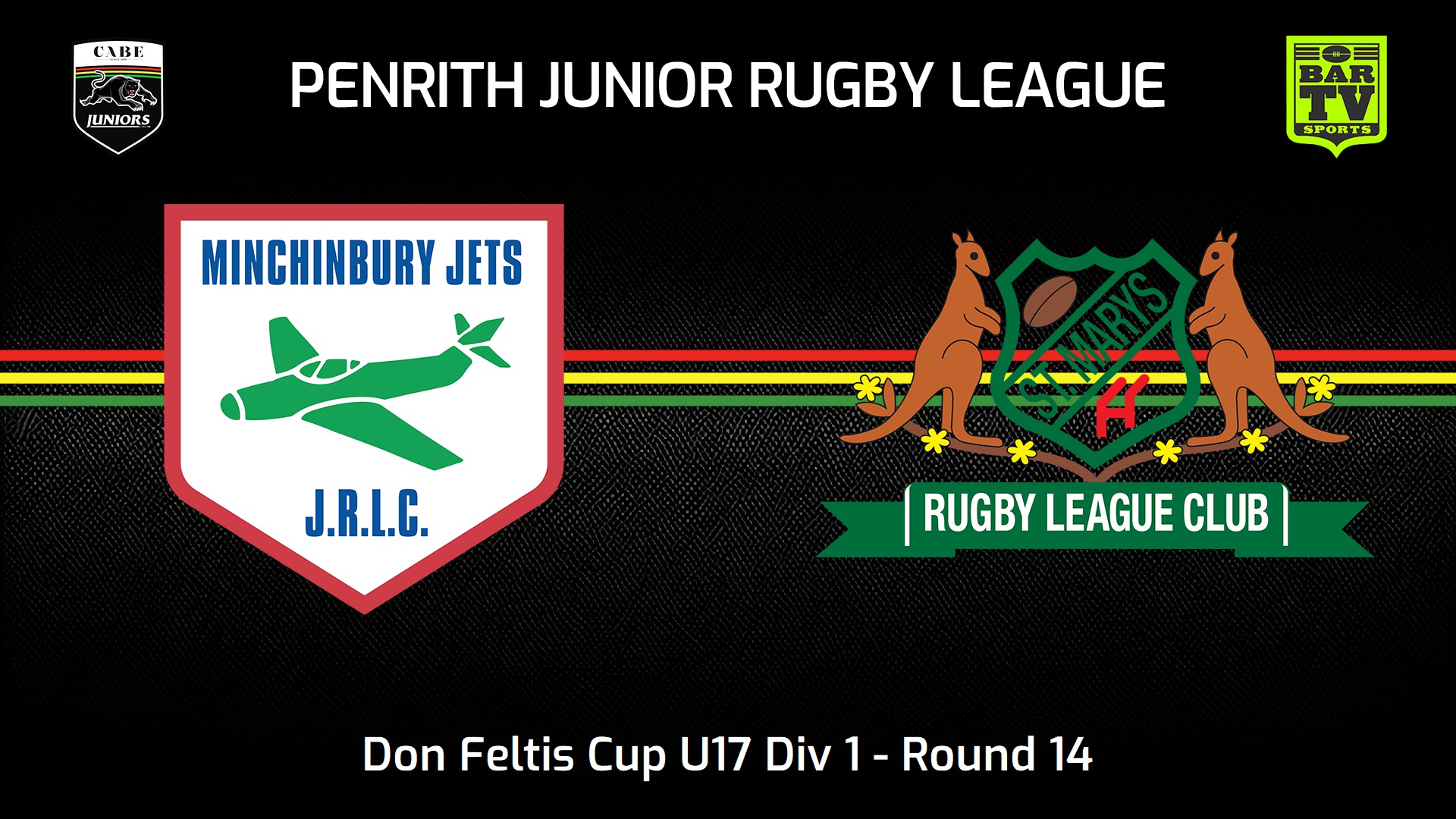 240727-video-Penrith & District Junior Rugby League Round 14 - Don Feltis Cup U17 Div 1 - Minchinbury v St Marys Slate Image