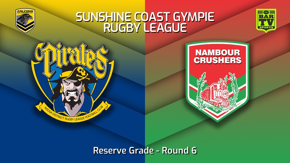 230513-Sunshine Coast RL Round 6 - Reserve Grade - Noosa Pirates v Nambour Crushers Slate Image