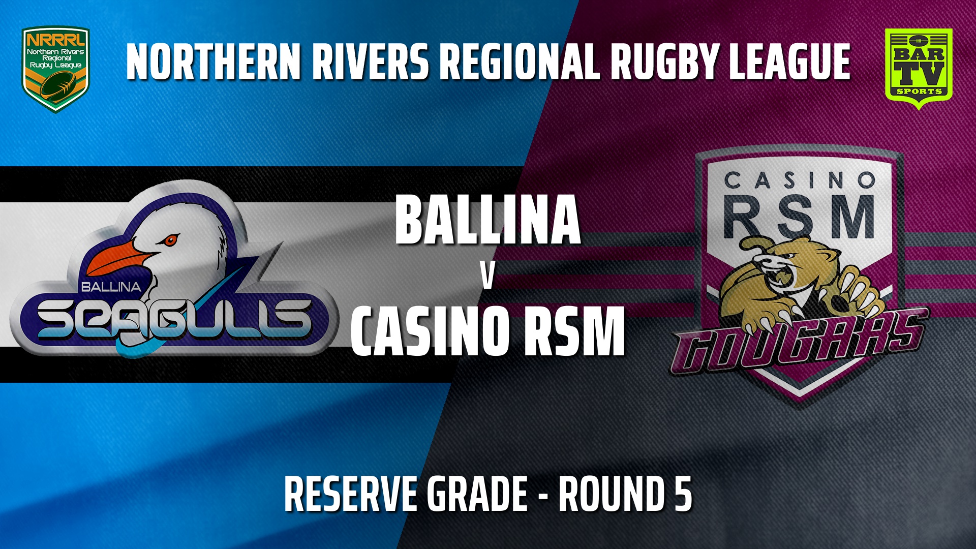 210530-NRRRL Round 5 - Reserve Grade - Ballina Seagulls v Casino RSM Cougars Slate Image