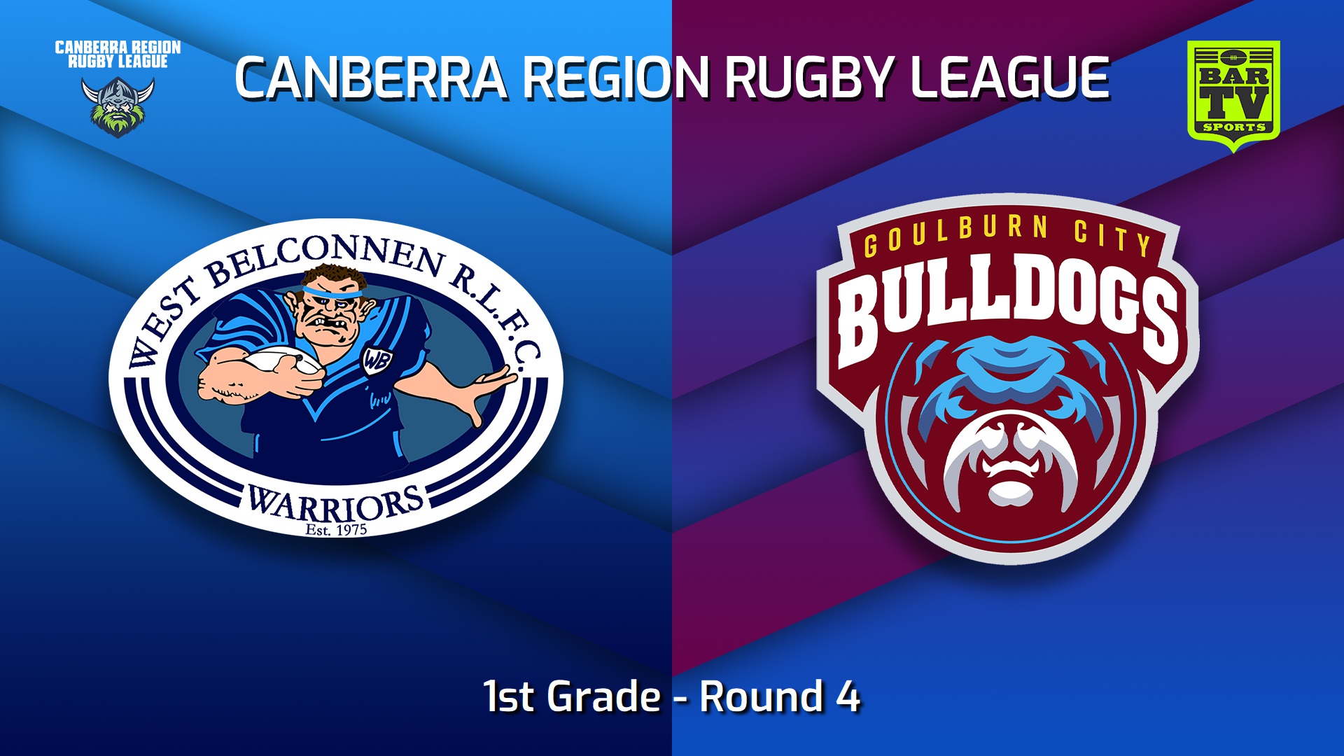 230506-Canberra Round 4 - 1st Grade - West Belconnen Warriors v Goulburn City Bulldogs Slate Image