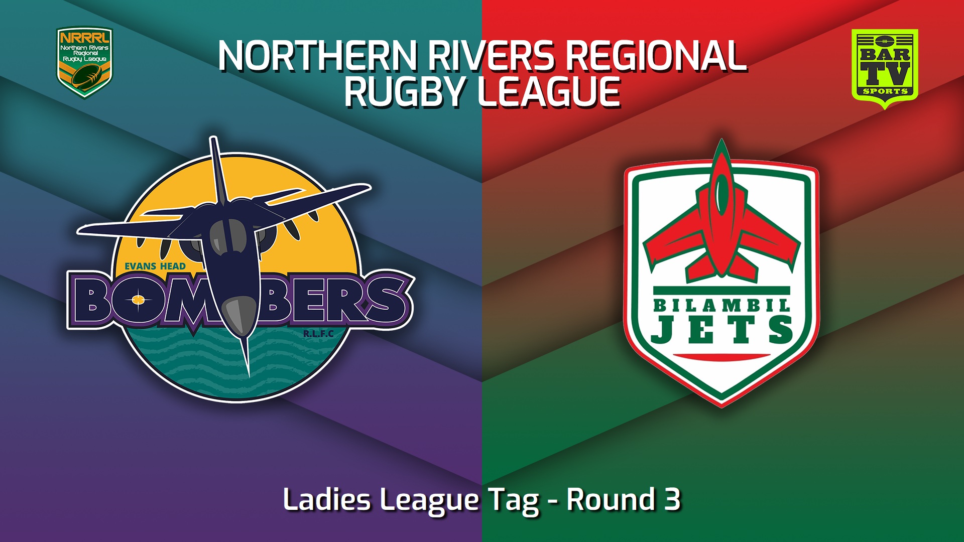 230429-Northern Rivers Round 3 - Ladies League Tag - Evans Head Bombers v Bilambil Jets Slate Image