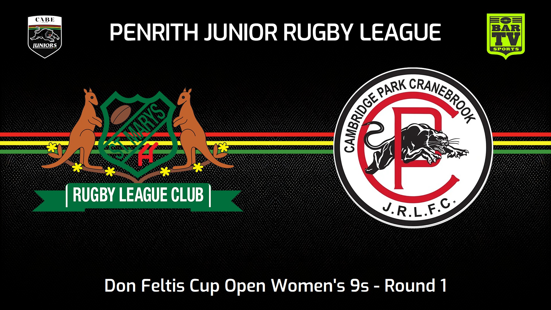 240707-video-Penrith & District Junior Rugby League Round 1 - Don Feltis Cup Open Women's 9s - St Marys v Cambridge Park Slate Image