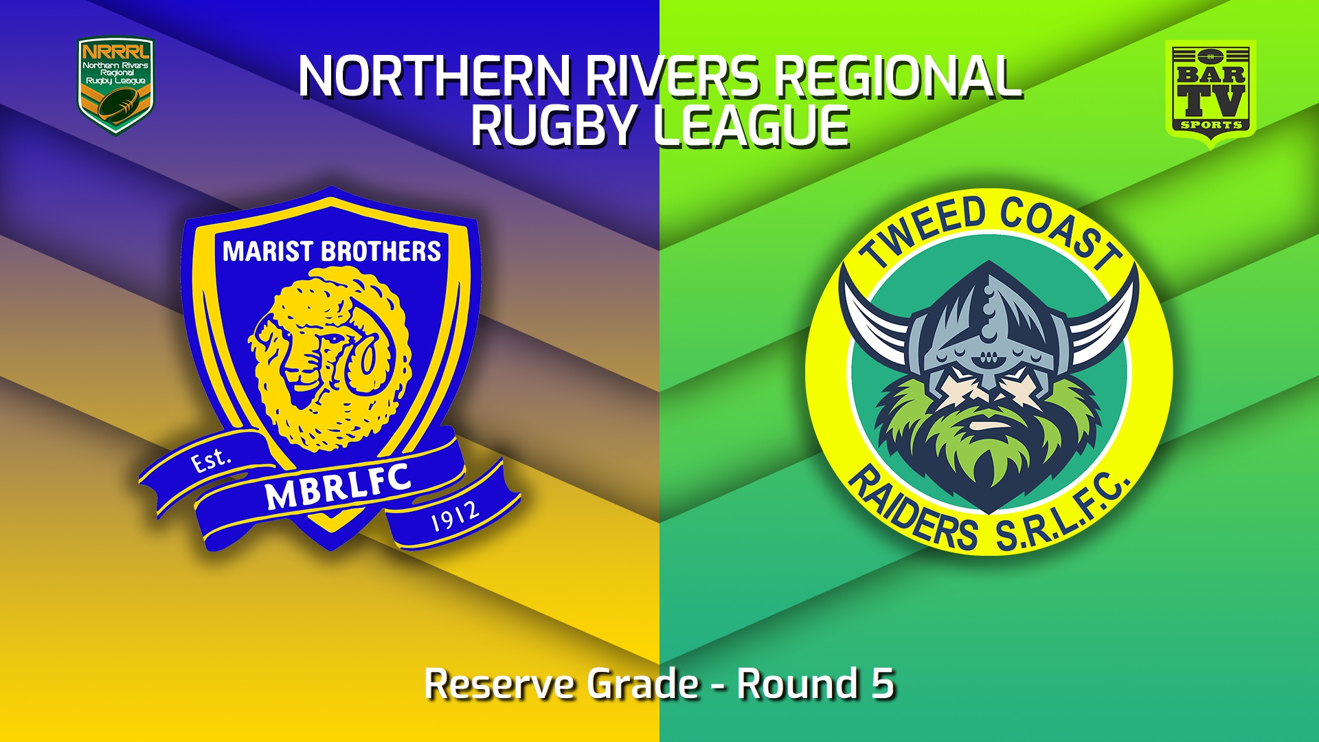 220807-Northern Rivers Round 5 - Reserve Grade - Lismore Marist Brothers v Tweed Coast Raiders Slate Image