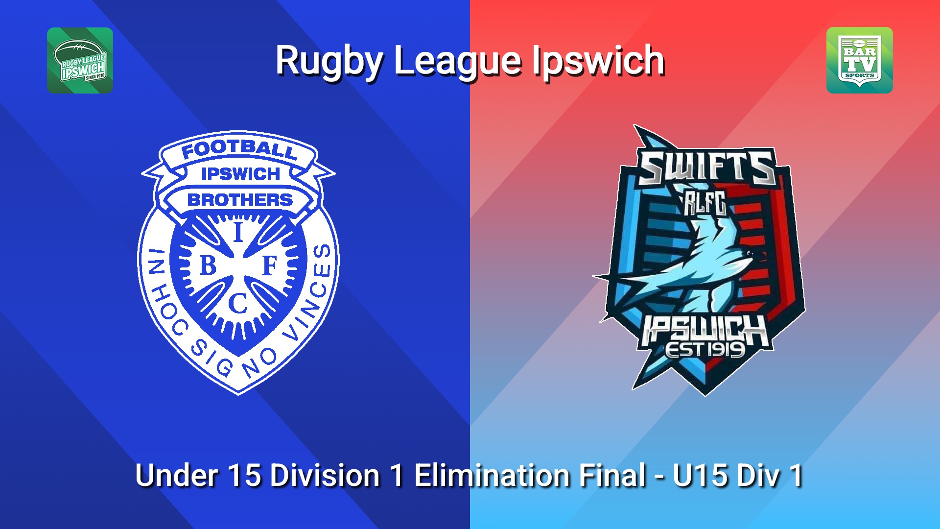 260822-video-Rugby League Ipswich Under 15 Division 1 Elimination Final - U15 Div 1 - Brothers Ipswich v Swifts Bluebirds Slate Image