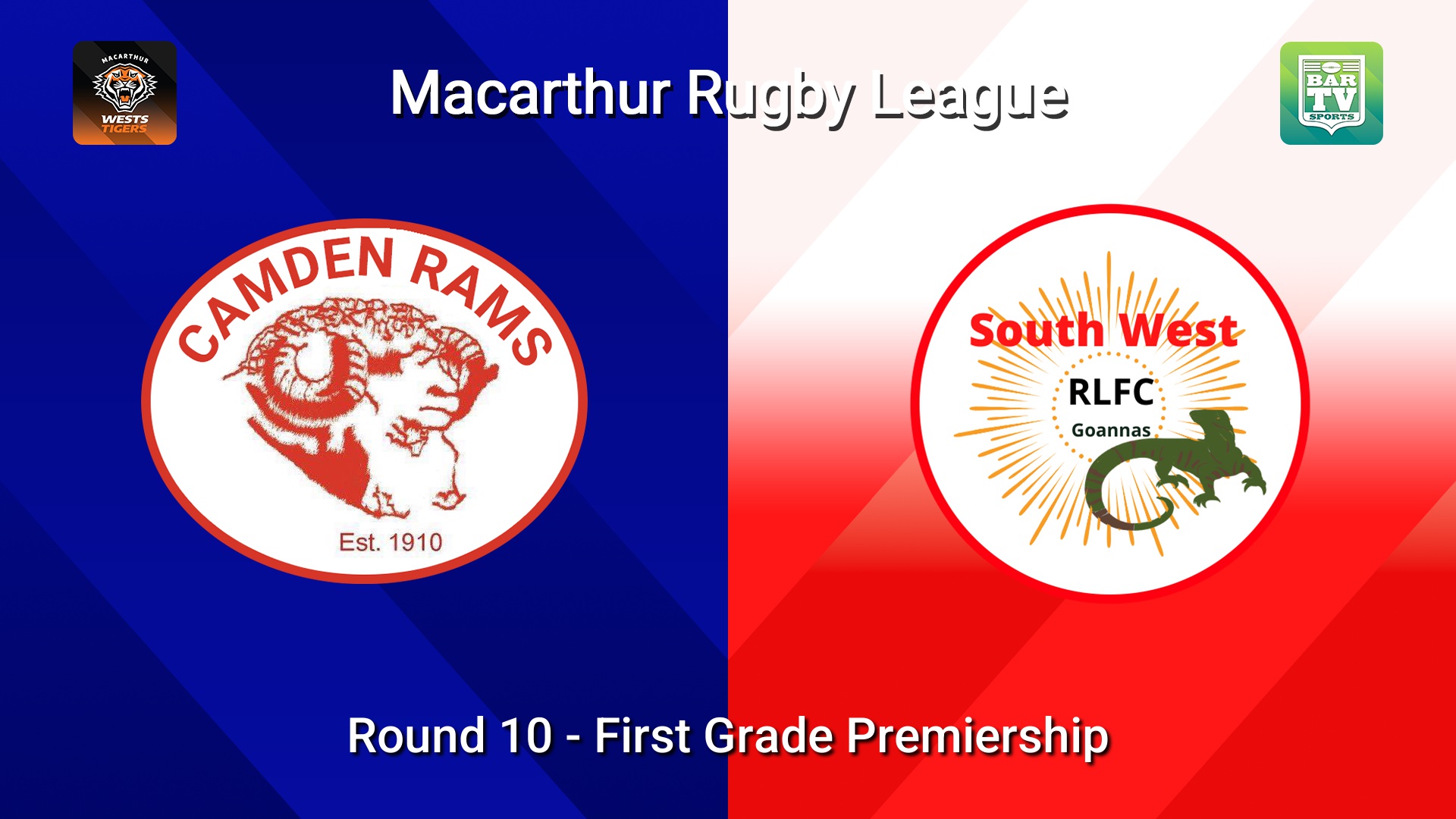 260628-video-Macarthur RL Round 10 - First Grade Premiership - Camden Rams v South West Goannas Slate Image