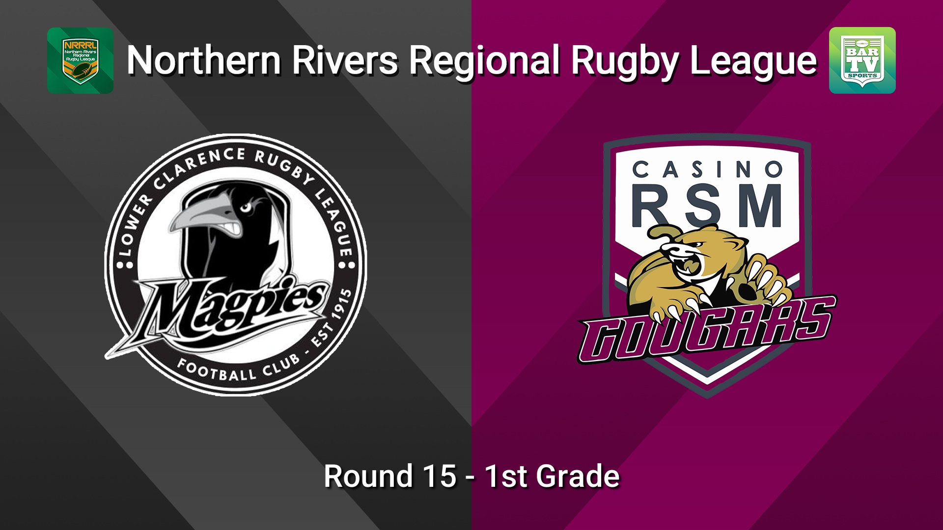 260809-video-Northern Rivers Round 15 - 1st Grade - Lower Clarence Magpies v Casino RSM Cougars Slate Image