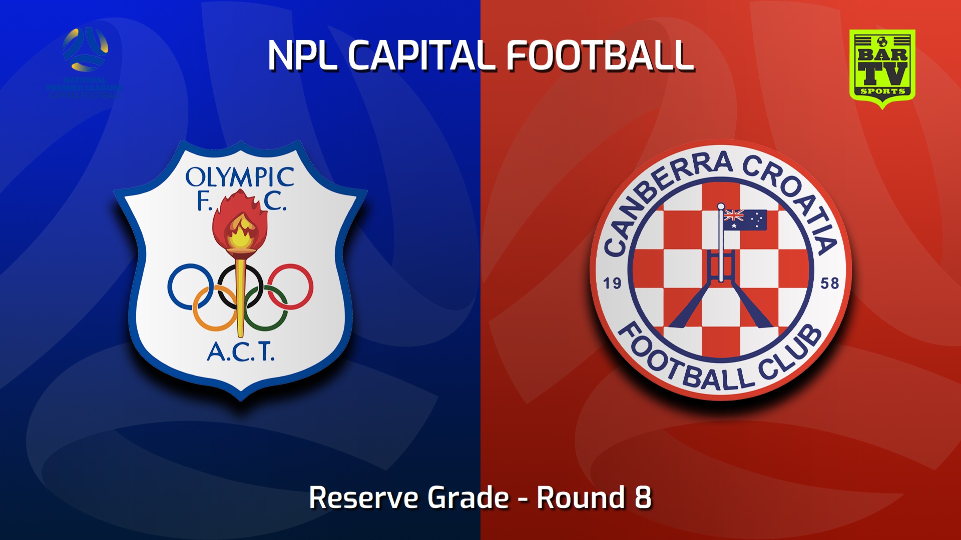 230528-NPL Women - Reserve Grade - Capital Football Round 8 - Canberra Olympic FC (women) v Canberra Croatia FC (women) Slate Image
