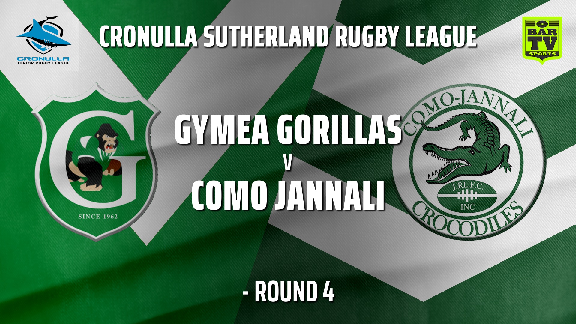 210522-Cronulla JRL Under 12 Silver Round 4 - Gymea Gorillas v Como Jannali Crocodiles Slate Image