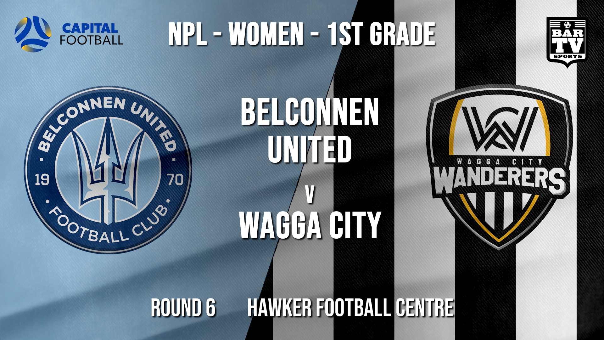 NPLW - Capital Round 6 - Belconnen United (women) v Wagga City Wanderers FC (women) Slate Image