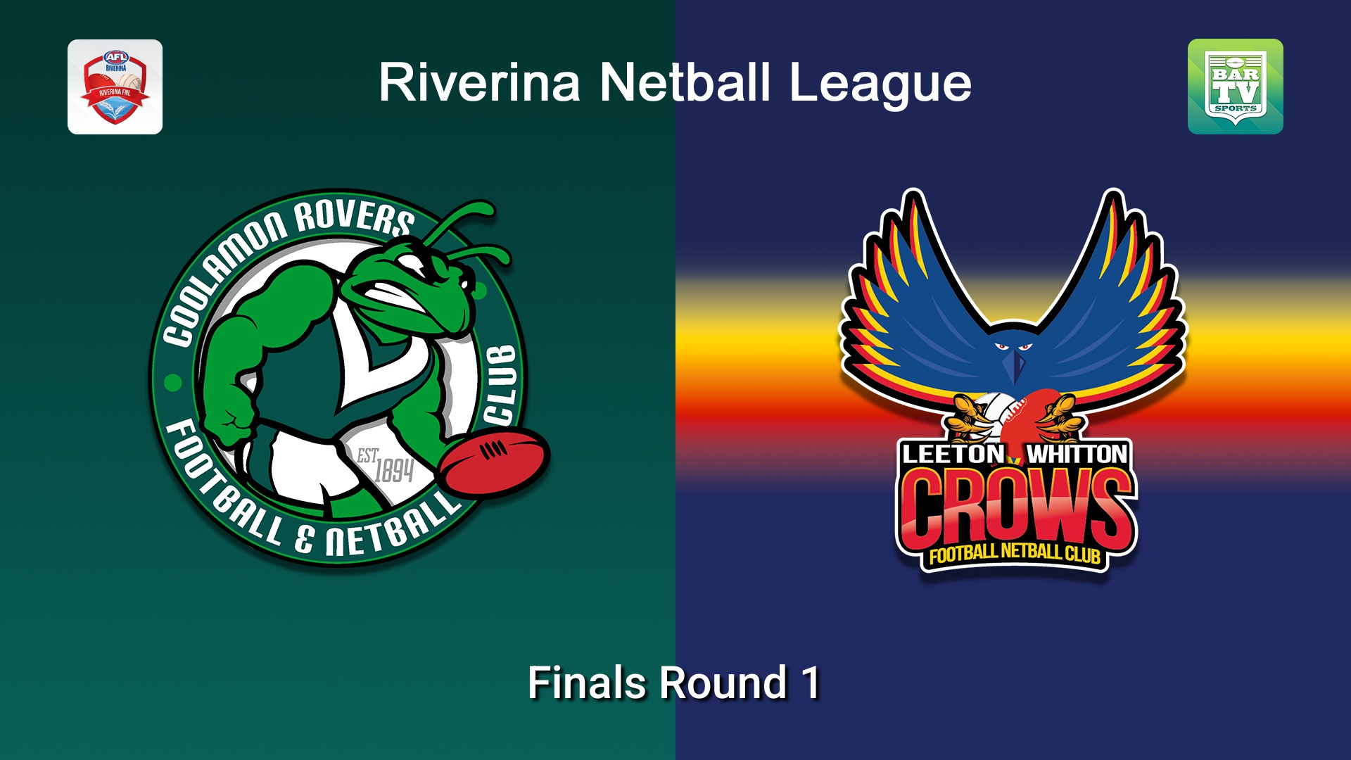260822-video-Riverina Netball League Finals Round 1 - C Grade - Coolamon Rovers v Leeton Whitton Crows Slate Image