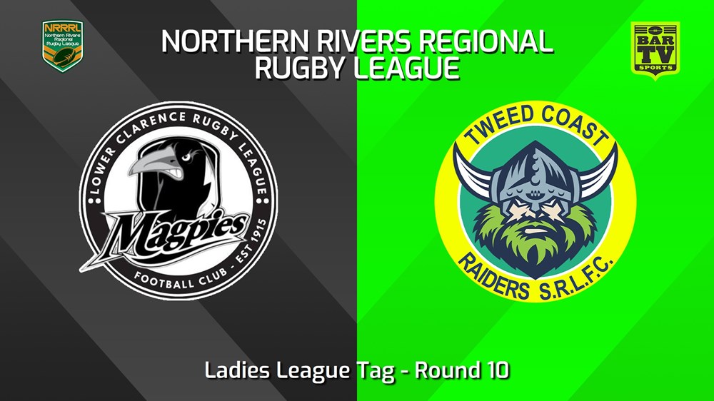 240616-video-Northern Rivers Round 10 - Ladies League Tag - Lower Clarence Magpies v Tweed Coast Raiders Slate Image