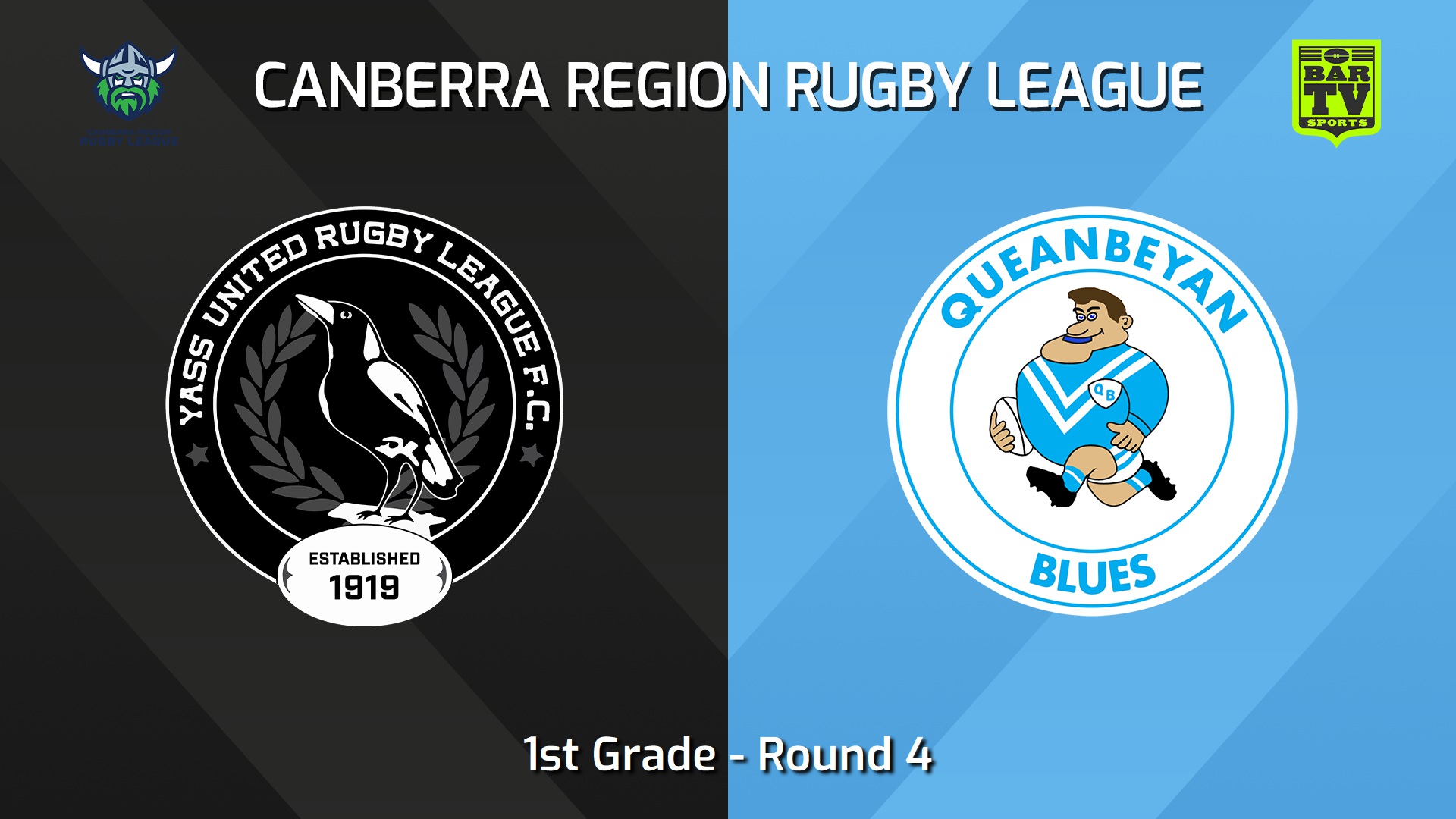 240427-video-Canberra Round 4 - 1st Grade - Yass Magpies v Queanbeyan Blues Slate Image