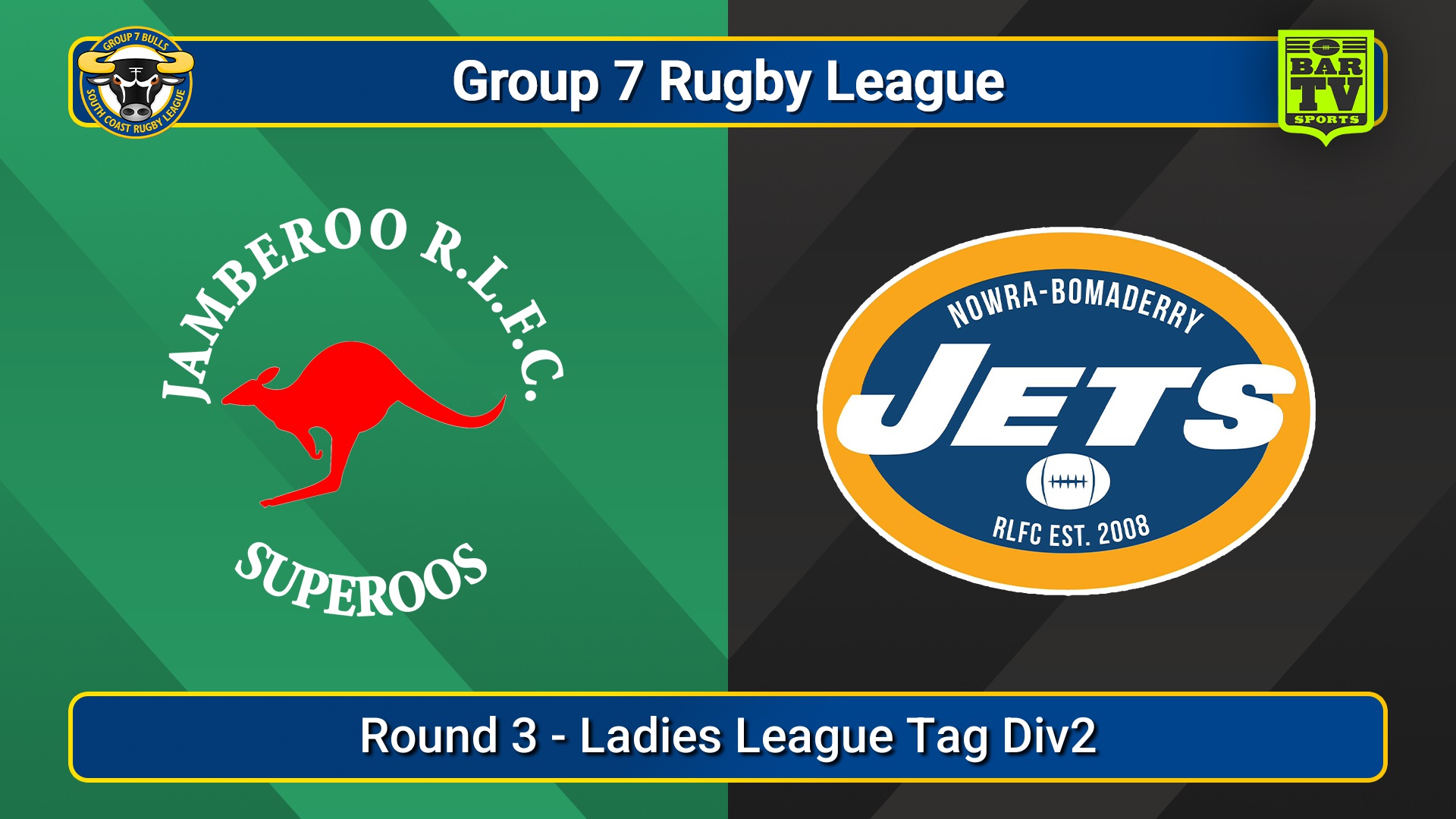 250426-video-South Coast Round 3 - Ladies League Tag Div2 - Jamberoo Superoos v Nowra-Bomaderry  Slate Image