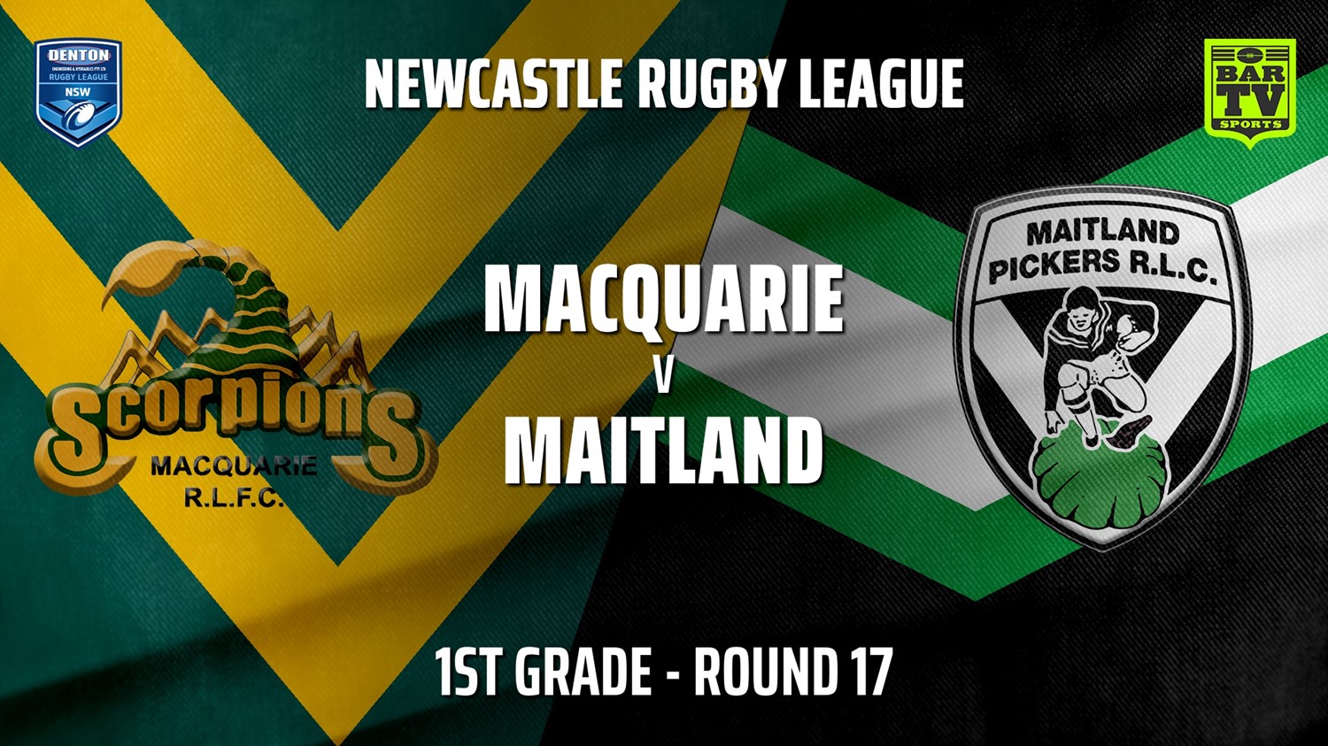 210731-Newcastle Round 17 - 1st Grade - Macquarie Scorpions v Maitland Pickers Minigame Slate Image