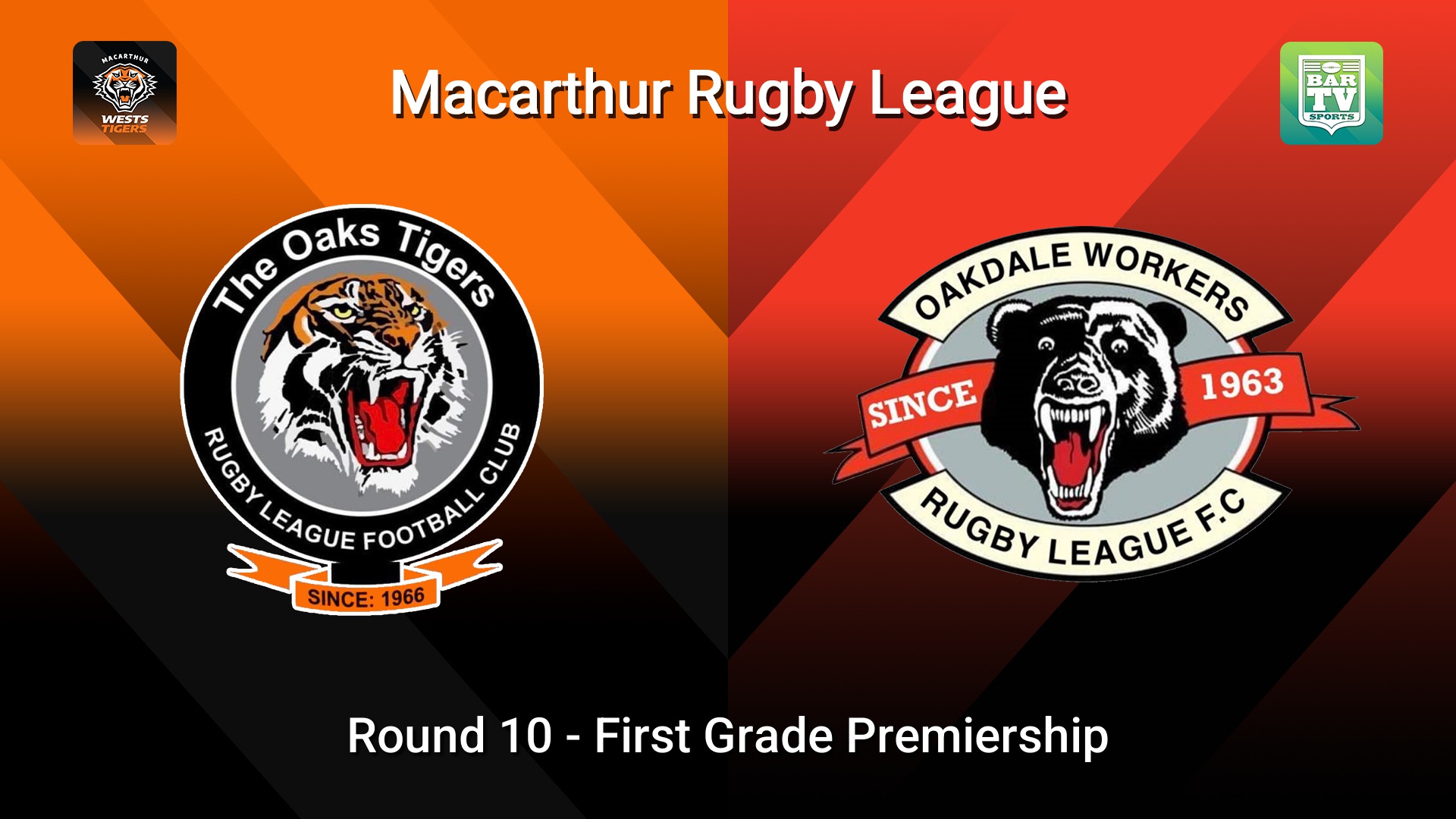 260628-video-Macarthur RL Round 10 - First Grade Premiership - The Oaks Tigers v Oakdale Workers Bears Slate Image