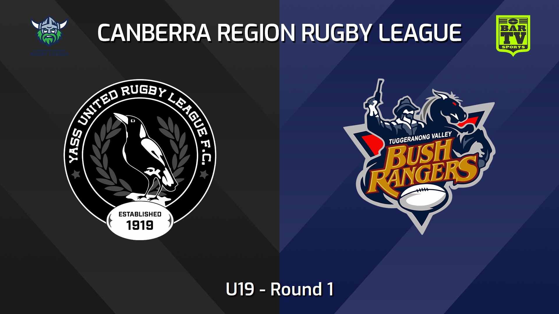 240727-video-Canberra Round 1 - U19 - Yass Magpies v Tuggeranong Bushrangers Slate Image