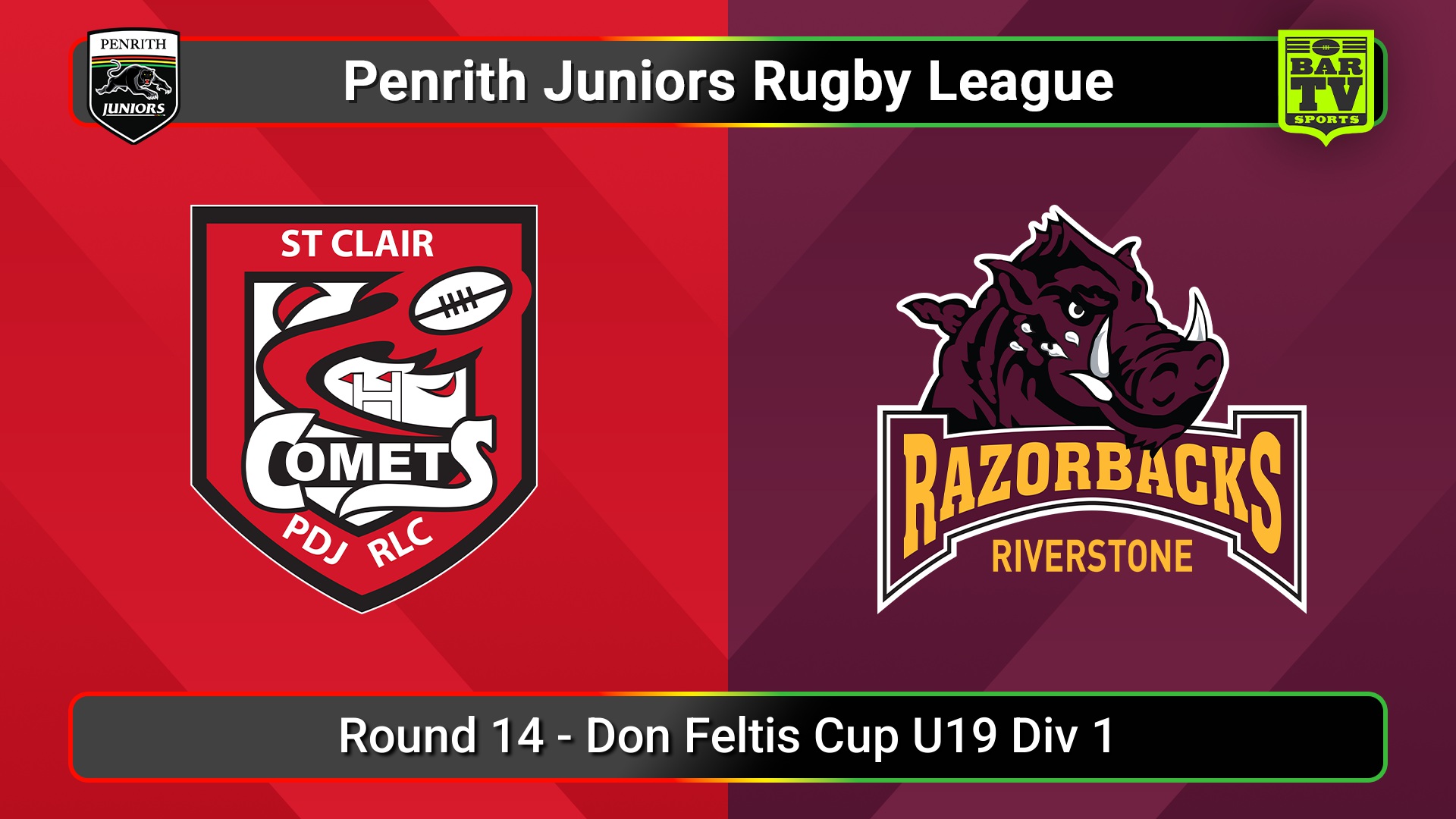 250719-video-Penrith & District Junior Rugby League Round 14 - Don Feltis Cup U19 Div 1 - St Clair v Riverstone Slate Image