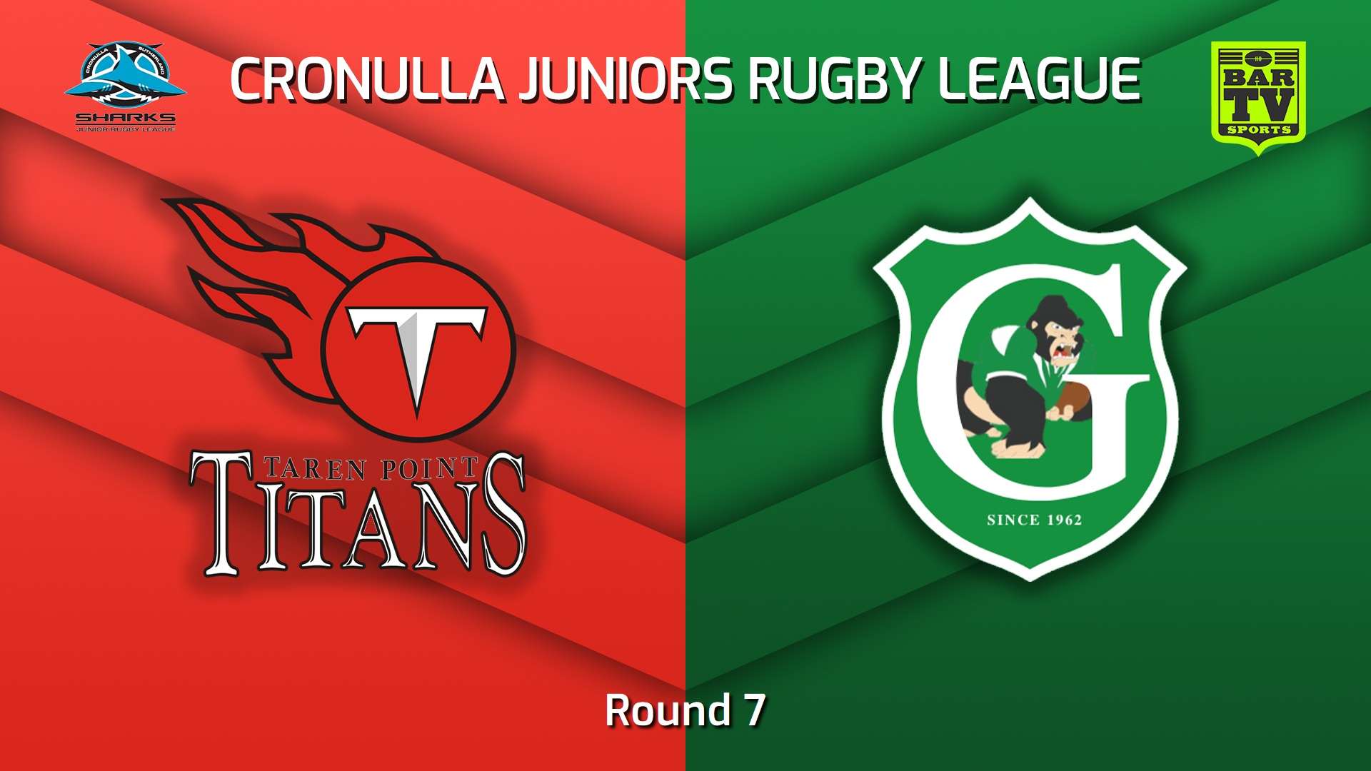 230528-Cronulla Juniors Round 7 - U14 Gold Blues Tag - Taren Point Titans v Gymea Gorillas Slate Image