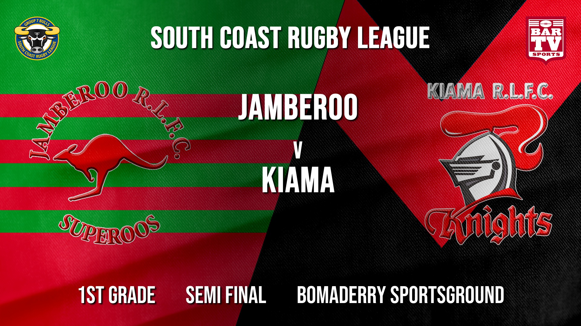 Group 7 RL Semi Final - 1st Grade - Jamberoo v Kiama Knights Slate Image