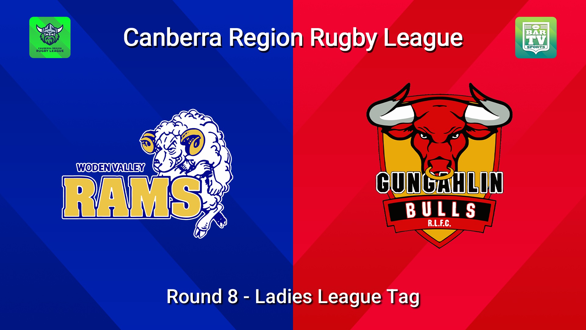 260613-video-Canberra Round 8 - Ladies League Tag - Woden Valley Rams v Gungahlin Bulls Slate Image