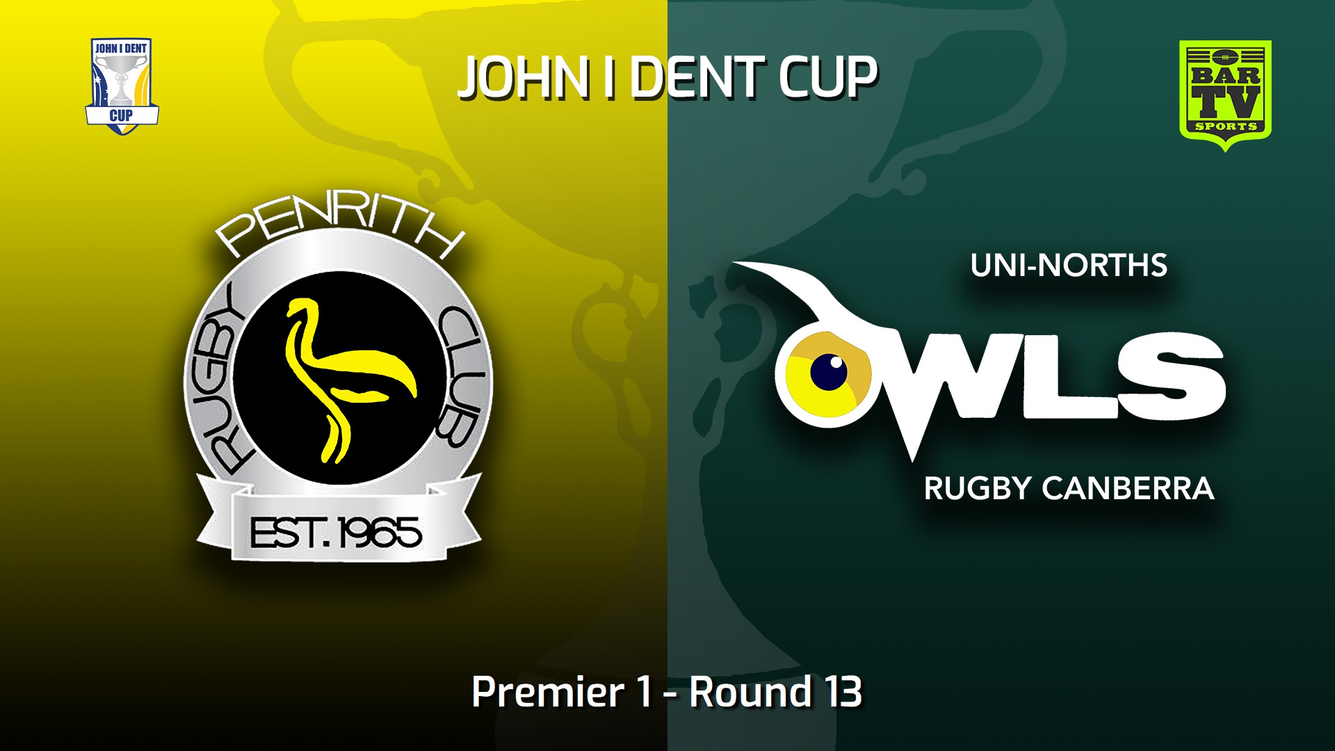 220723-John I Dent (ACT) Round 13 - Premier 1 - Penrith Emus v UNI-Norths Slate Image