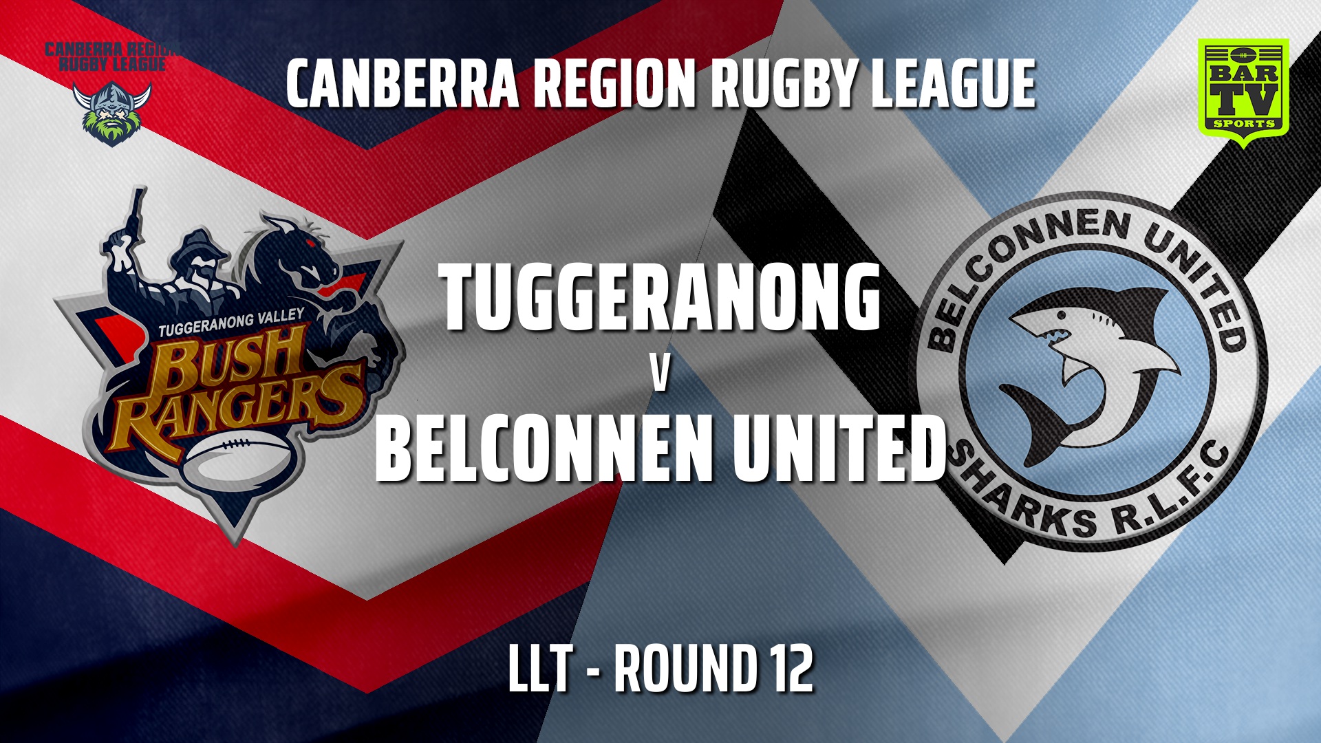 210717-Canberra Round 12 - Ladies League Tag - Tuggeranong Bushrangers v Belconnen United Sharks Slate Image