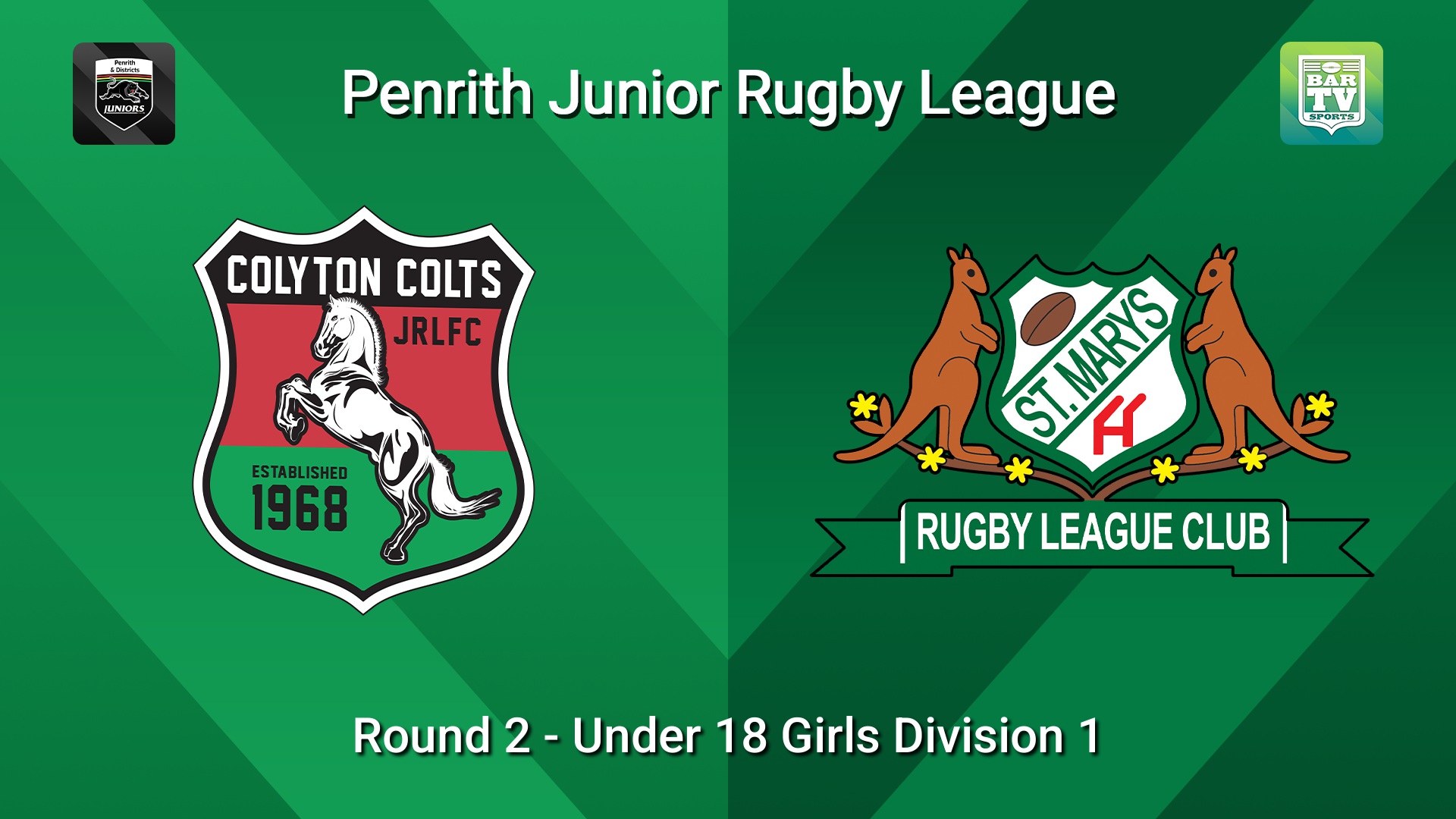260502-video-Penrith & District Junior Rugby League Round 2 - Under 18 Girls Division 1 - Colyton v St Marys Slate Image