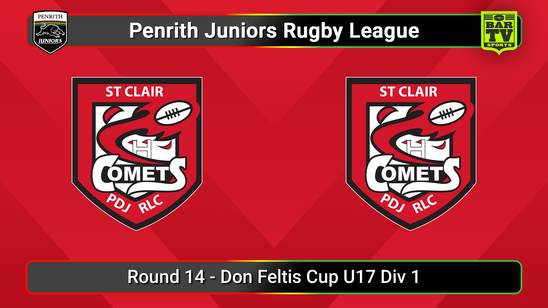 250719-video-Penrith & District Junior Rugby League Round 14 - Don Feltis Cup U17 Div 1 - St Clair v St Clair Slate Image