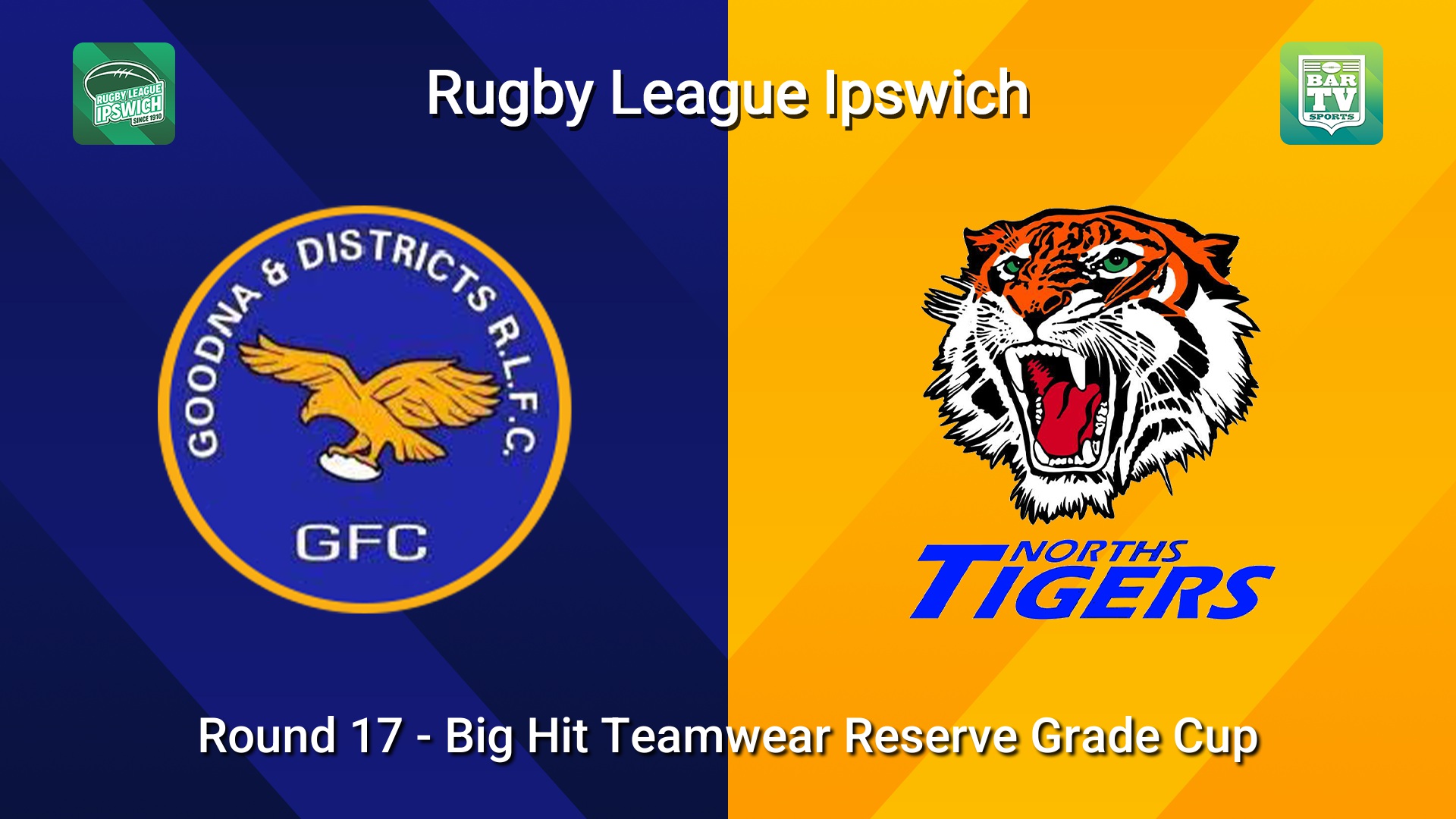 260808-video-Rugby League Ipswich Round 17 - Big Hit Teamwear Reserve Grade Cup - Goodna v Norths Tigers Slate Image