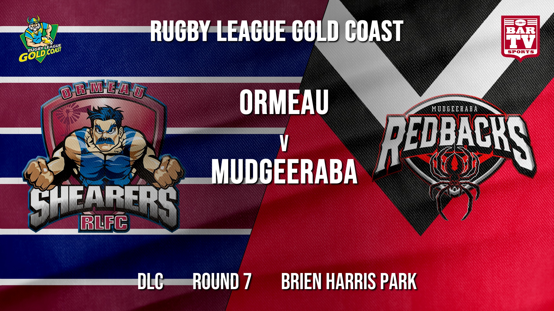 RLGC Round 7 - DLC - Ormeau Shearers v Mudgeeraba Redbacks Slate Image
