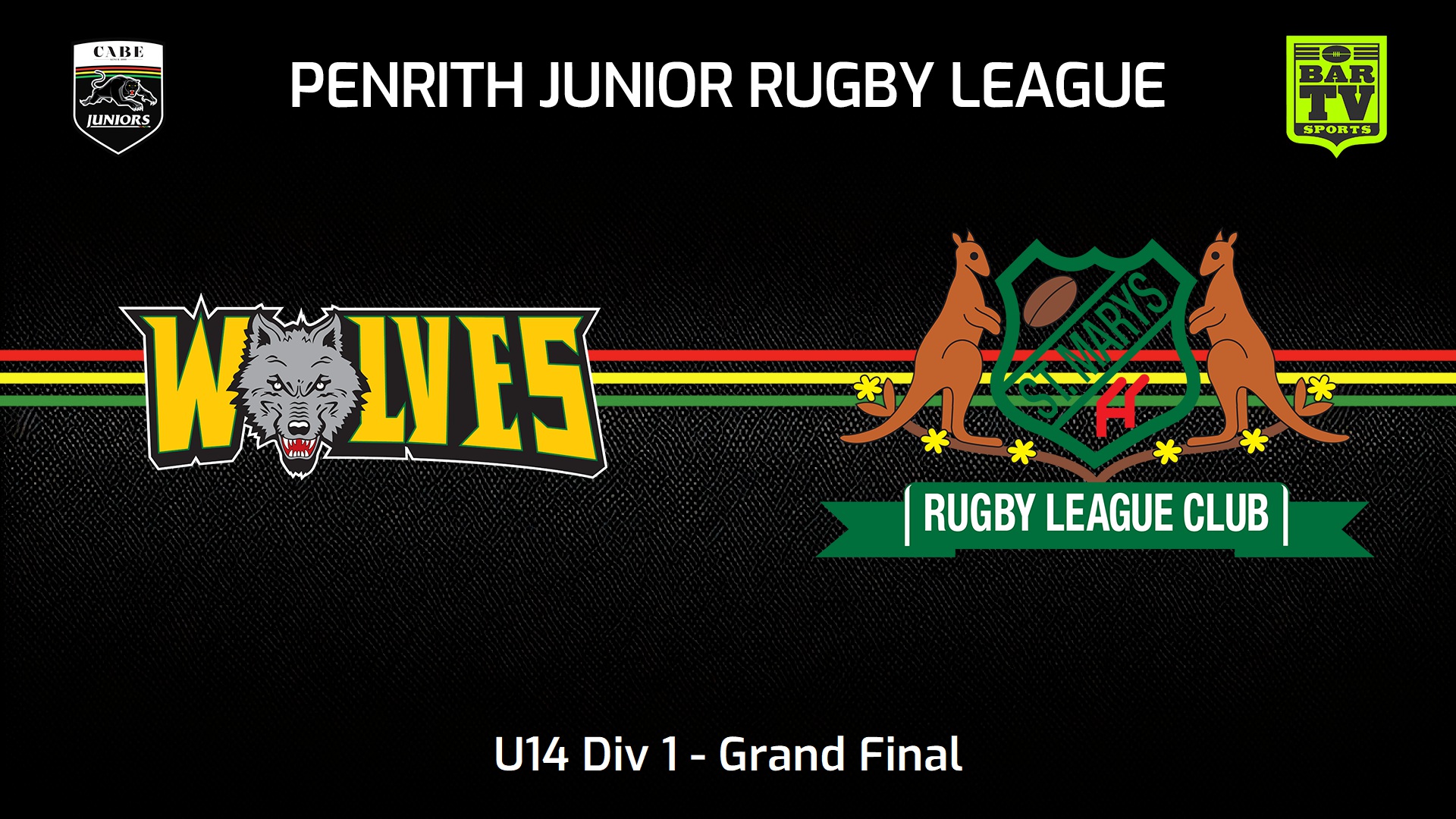 230826-Penrith & District Junior Rugby League Grand Final - U14 Div 1 - Windsor Wolves v St Marys Slate Image