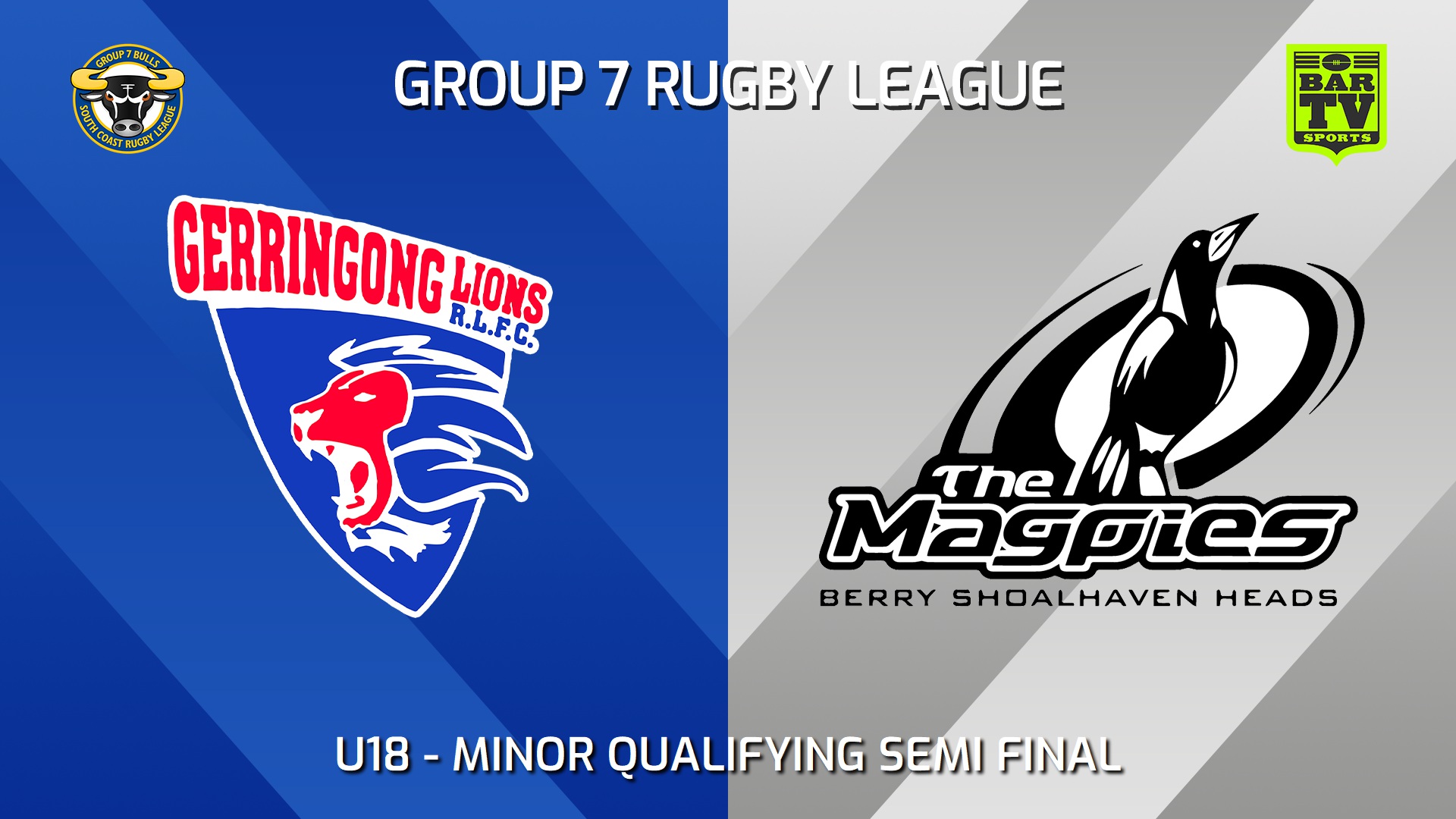 240824-video-South Coast MINOR QUALIFYING SEMI FINAL - U18 - Gerringong Lions v Berry-Shoalhaven Heads Magpies Slate Image