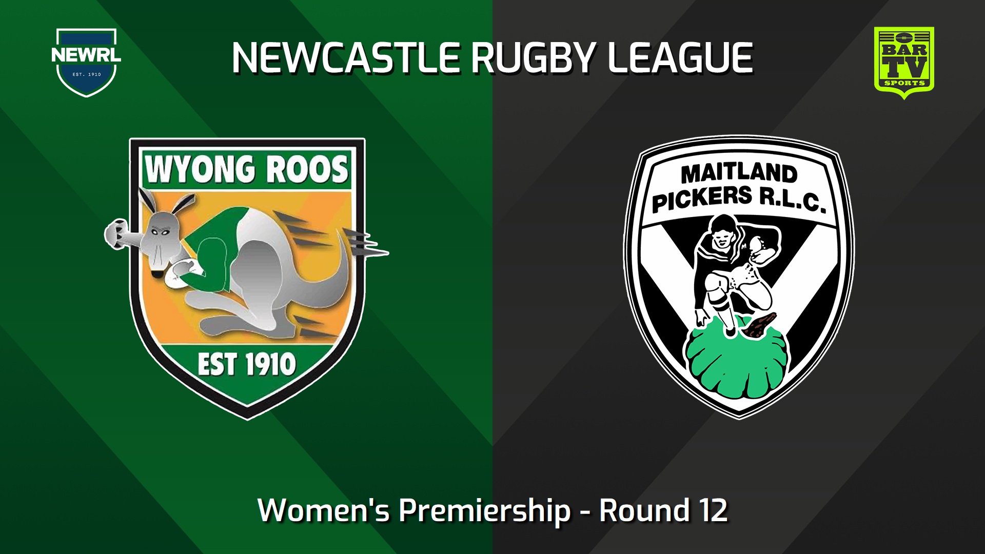 240720-video-Newcastle RL Round 12 - Women's Premiership - Wyong Roos v Maitland Pickers Slate Image