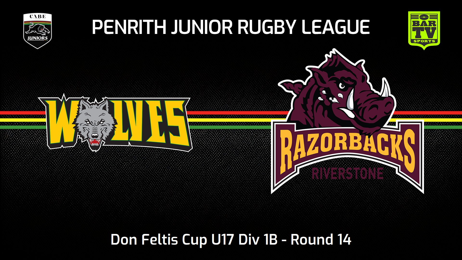 240728-video-Penrith & District Junior Rugby League Round 14 - Don Feltis Cup U17 Div 1B - Windsor Wolves v Riverstone Razorbacks Slate Image