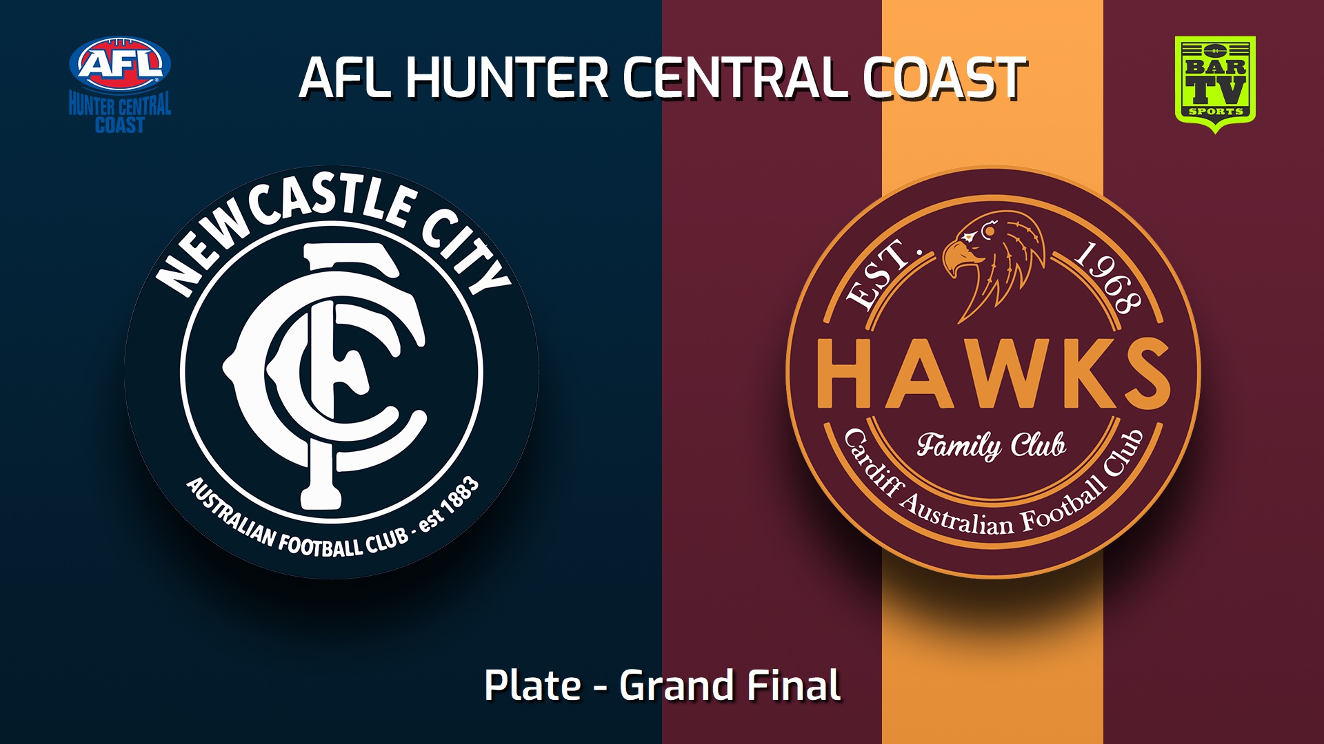 240907-video-AFL Hunter Central Coast Grand Final - Plate - Newcastle City  v Cardiff Hawks Slate Image