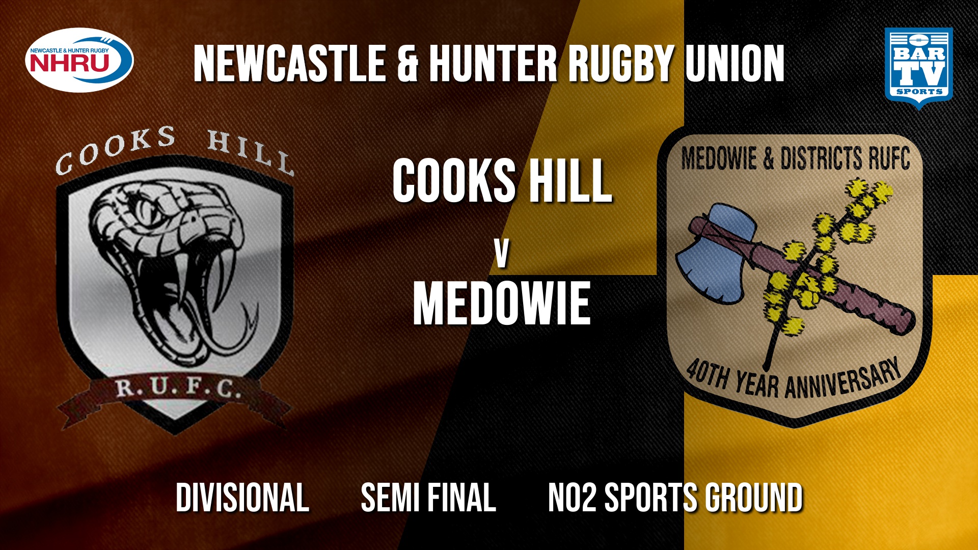 NHRU Semi Final - Divisional - Cooks Hill Brownies v Medowie Marauders Slate Image