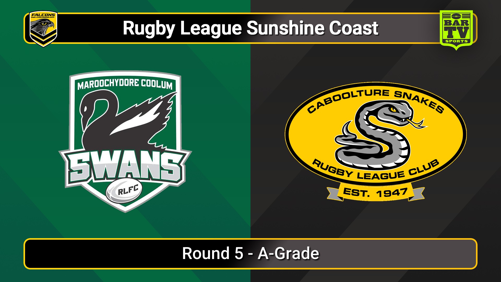 250510-video-Sunshine Coast RL Round 5 - A-Grade - Maroochydore Swans v Caboolture Snakes Slate Image