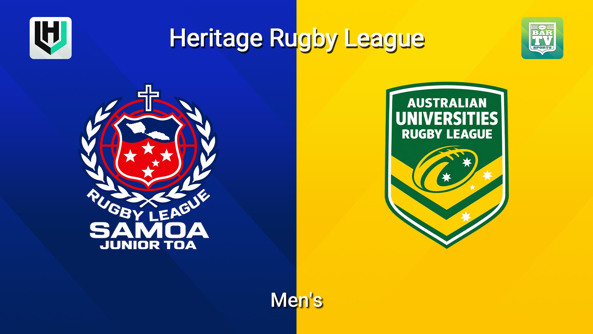 261011-video-International RL Men's - Samoa Junior Toa v Australia Universities Slate Image