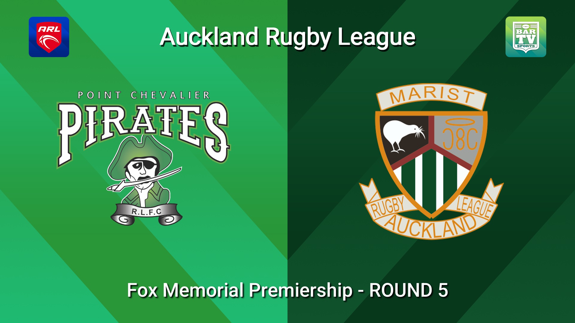 260523-video-Auckland RL ROUND 5 - Fox Memorial Premiership - Pt Chevalier Pirates v Marist Saints Slate Image
