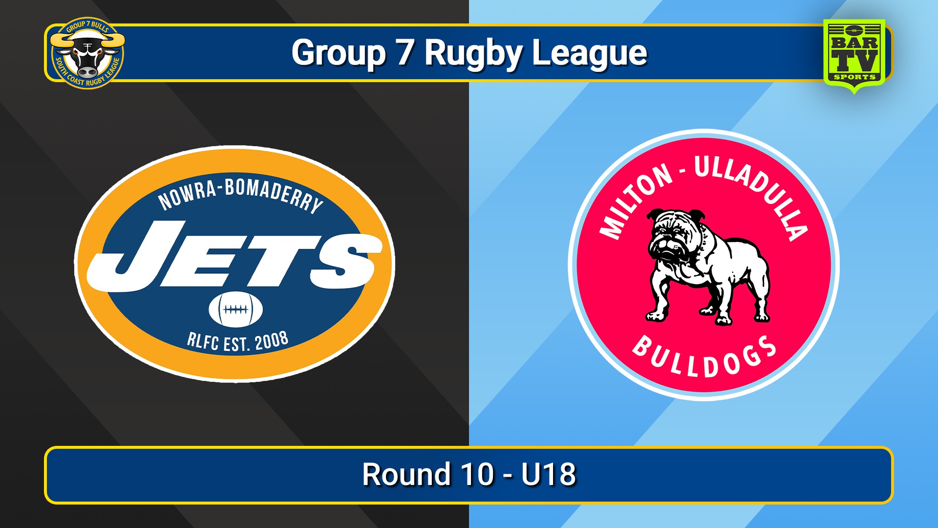 250622-video-South Coast Round 10 - U18 - Nowra-Bomaderry  v Milton-Ulladulla Bulldogs Slate Image