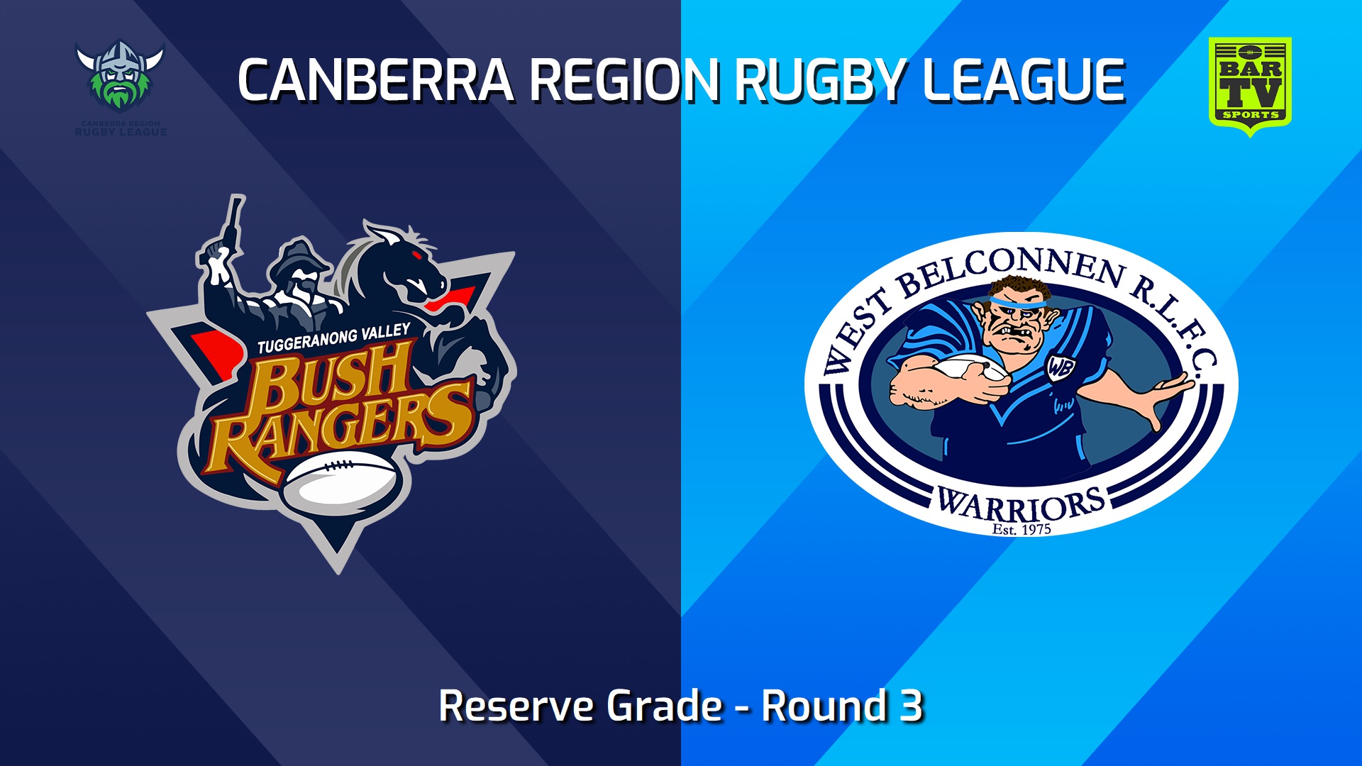 240420-video-Canberra Round 3 - Reserve Grade - Tuggeranong Bushrangers v West Belconnen Warriors Slate Image