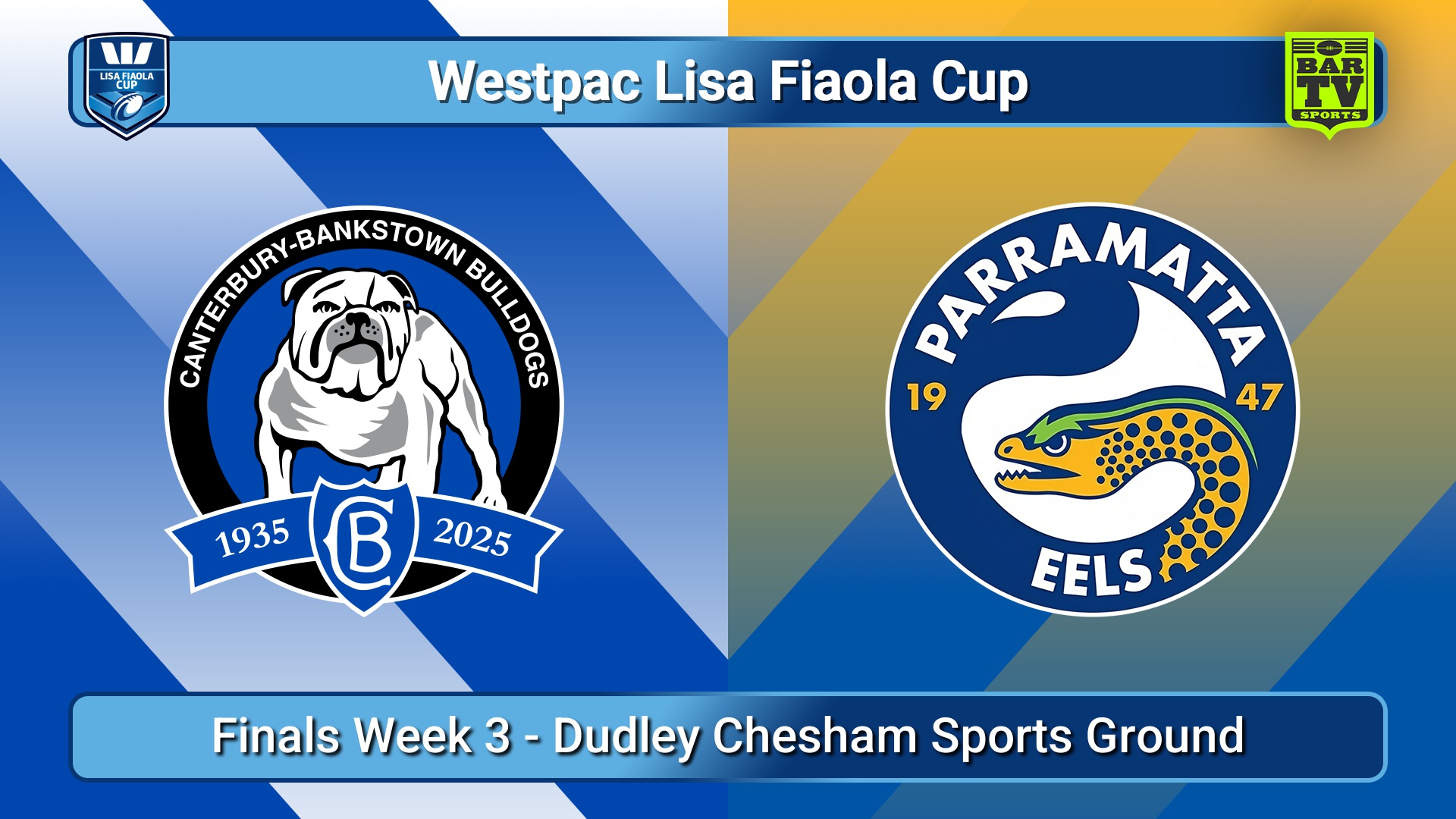 250426-video-Westpac Lisa Fiaola Cup (Metropolitan) Finals Week 3 - Canterbury-Bankstown Bulldogs v Parramatta Eels Slate Image