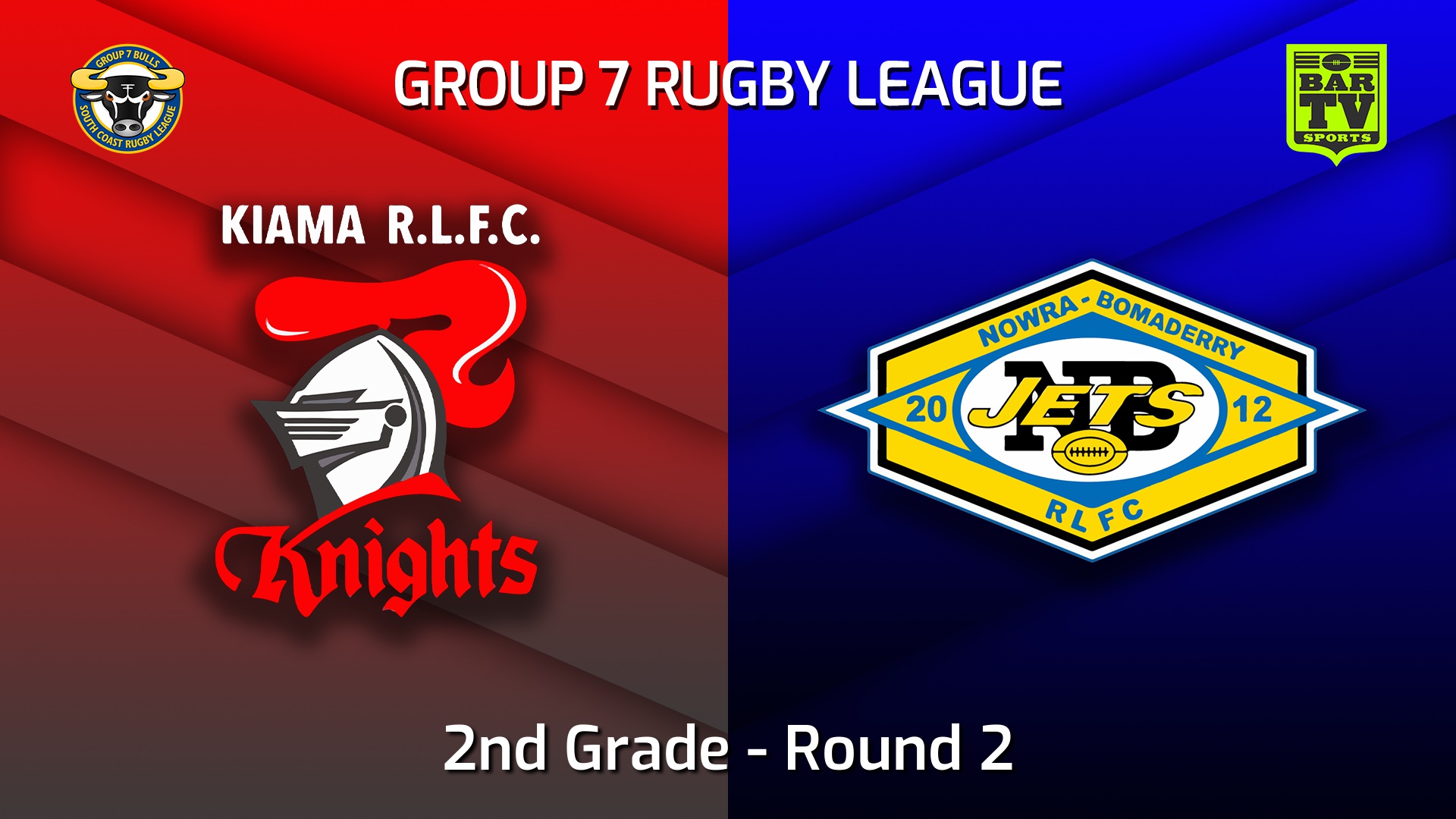 220424-South Coast Round 2 - 2nd Grade - Kiama Knights v Nowra-Bomaderry Jets Slate Image