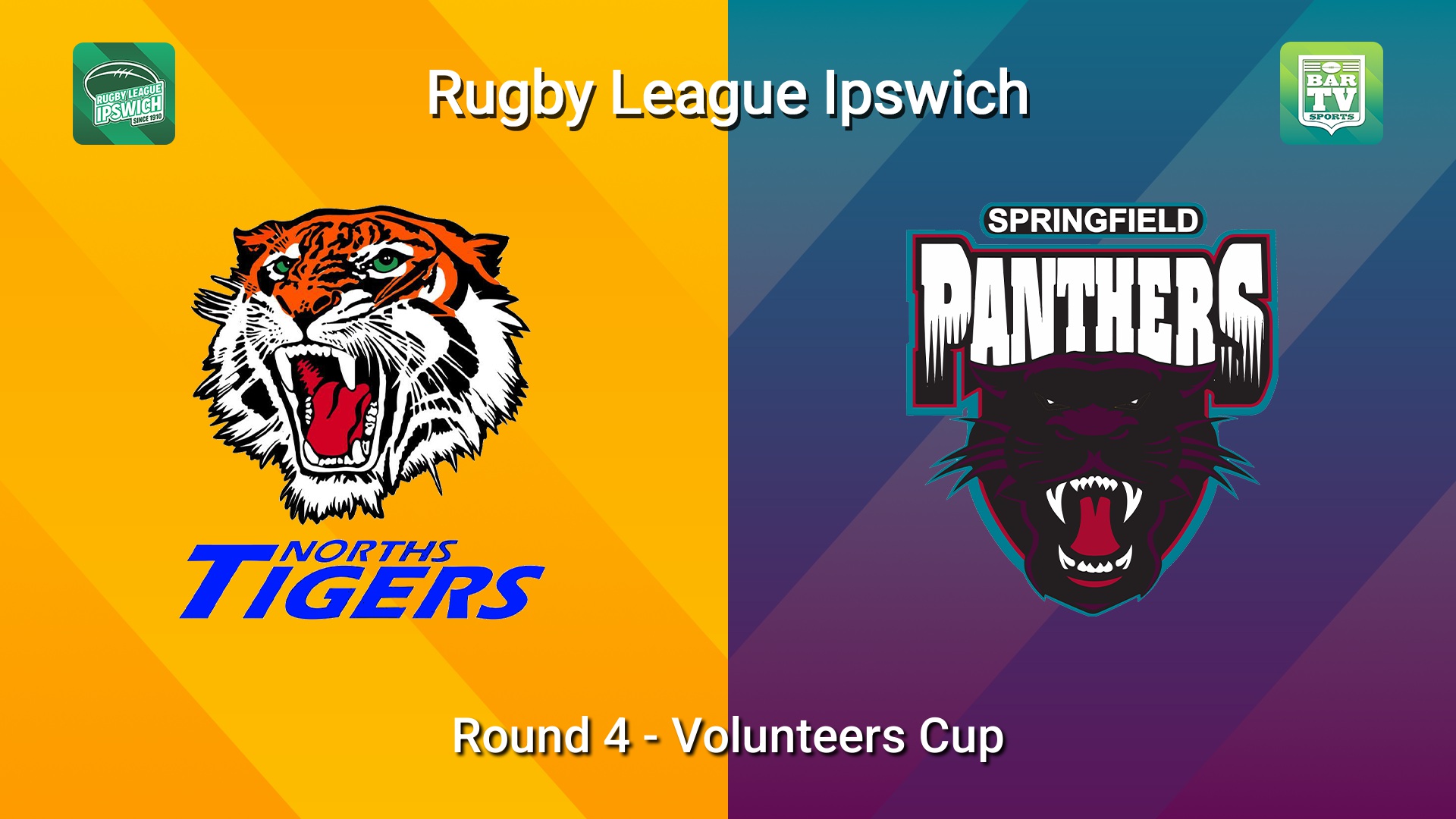 260419-video-Rugby League Ipswich Round 4 - Volunteers Cup - Norths Tigers v Springfield Panthers Slate Image